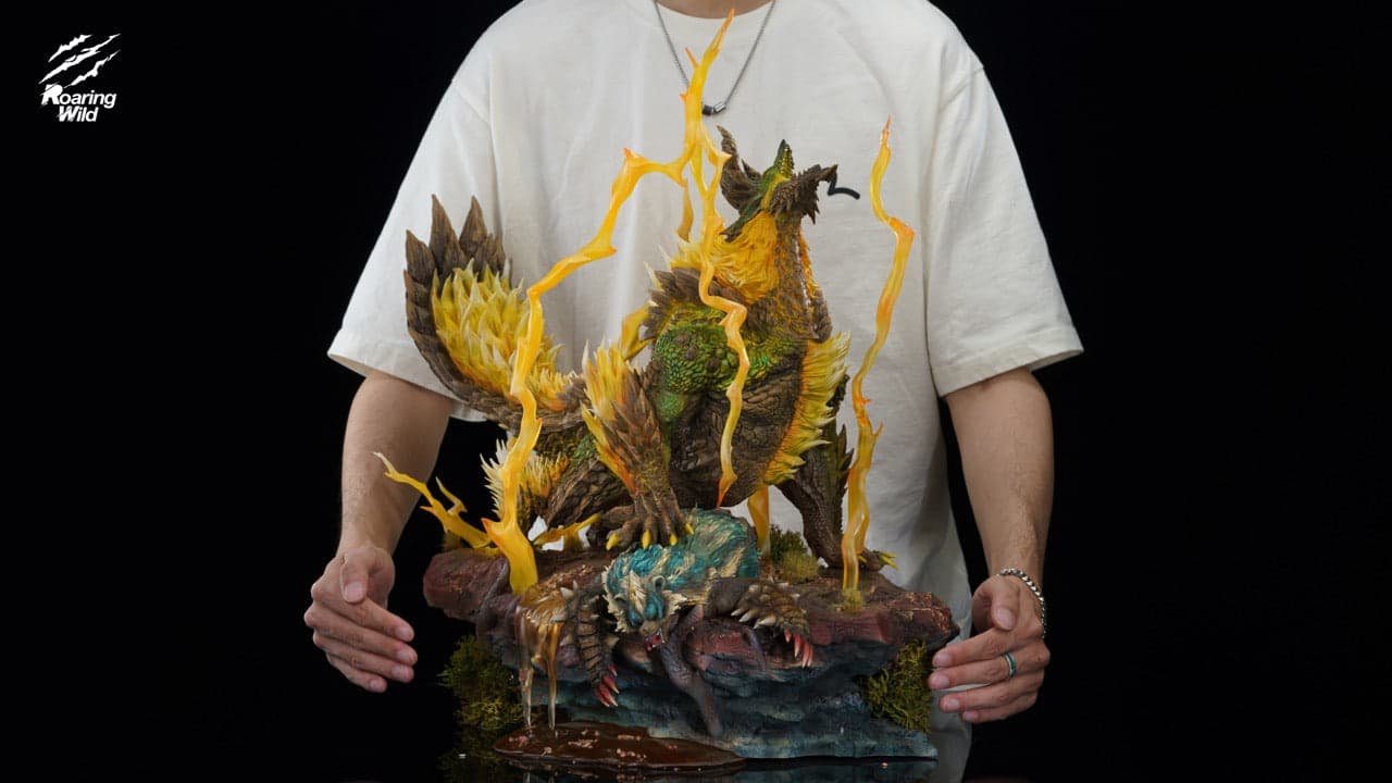 Monster Hunter Roaring Wild Studio Zinogre 1