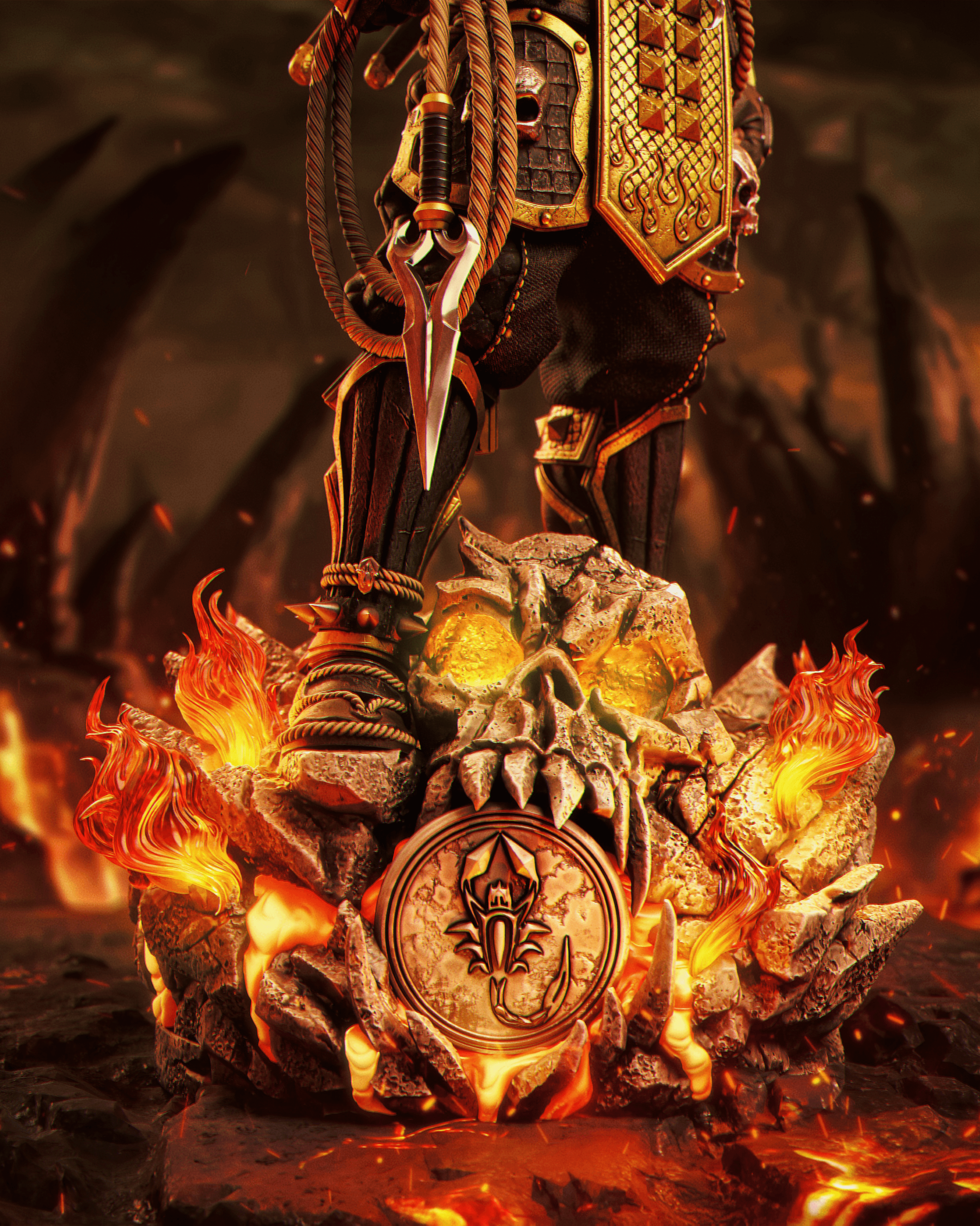 Mortal Kombat Epic Creations Studio Scorpion 4