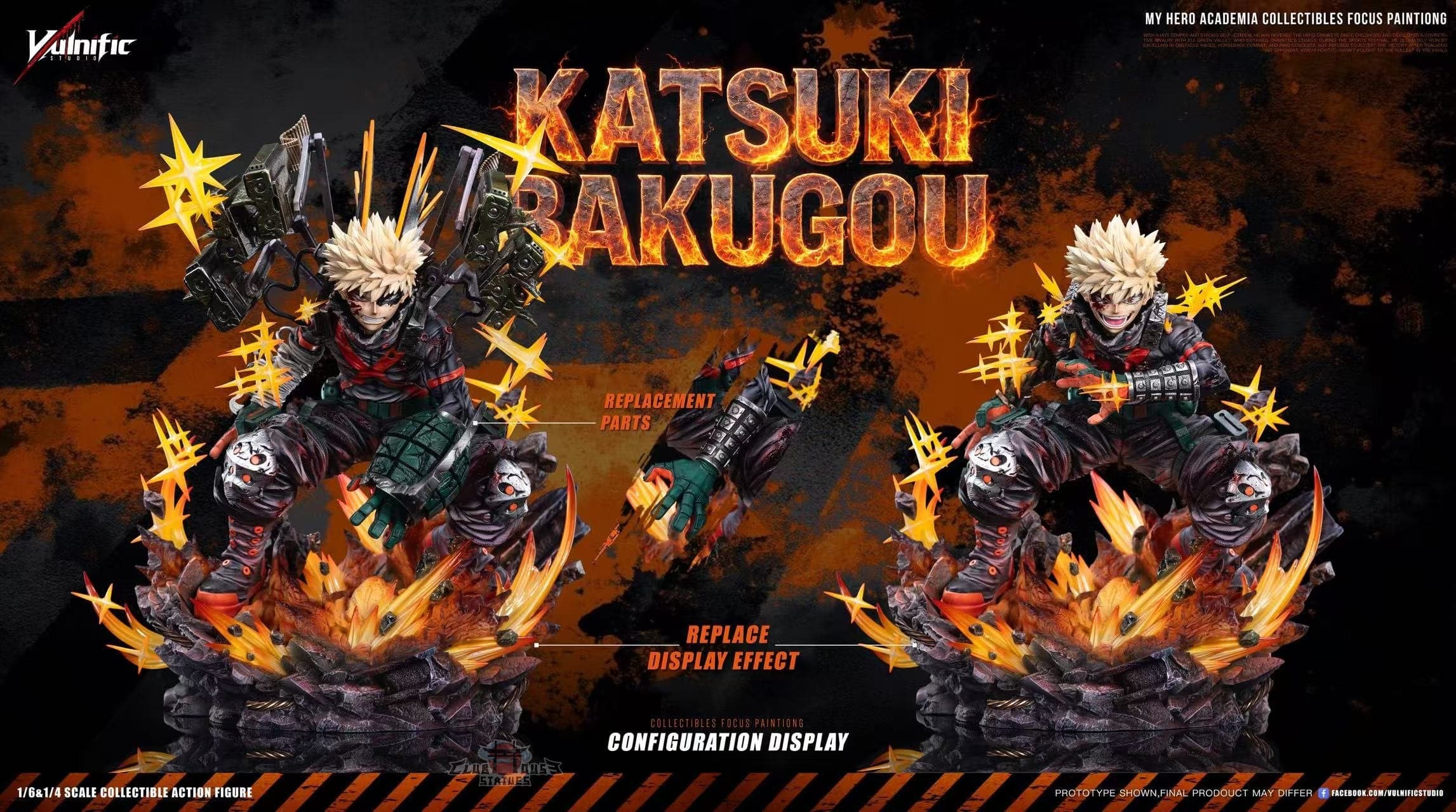 My Hero Academia Aulnific Studio Katsuki Bakugo 4