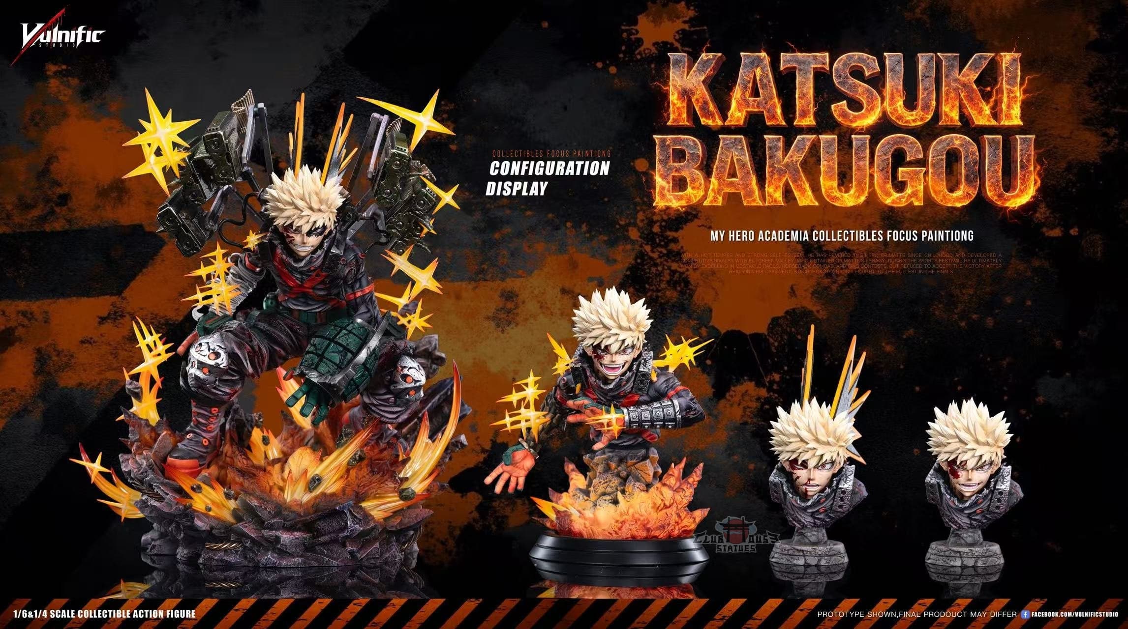 My Hero Academia Aulnific Studio Katsuki Bakugo 5