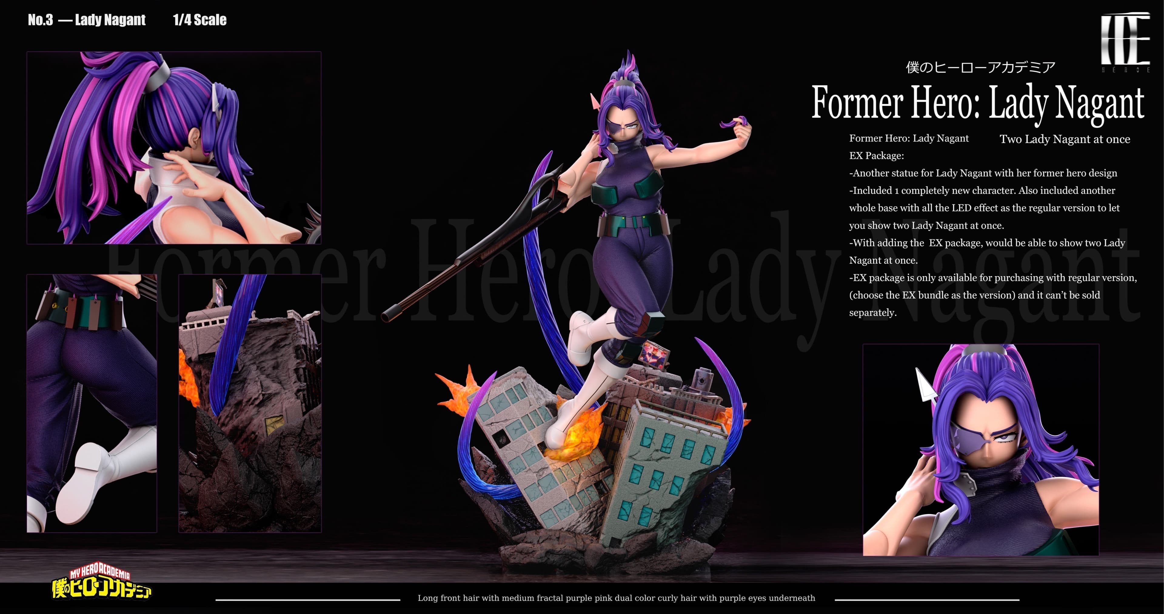 My Hero Academia Heroe Collectibles Lady Nagant