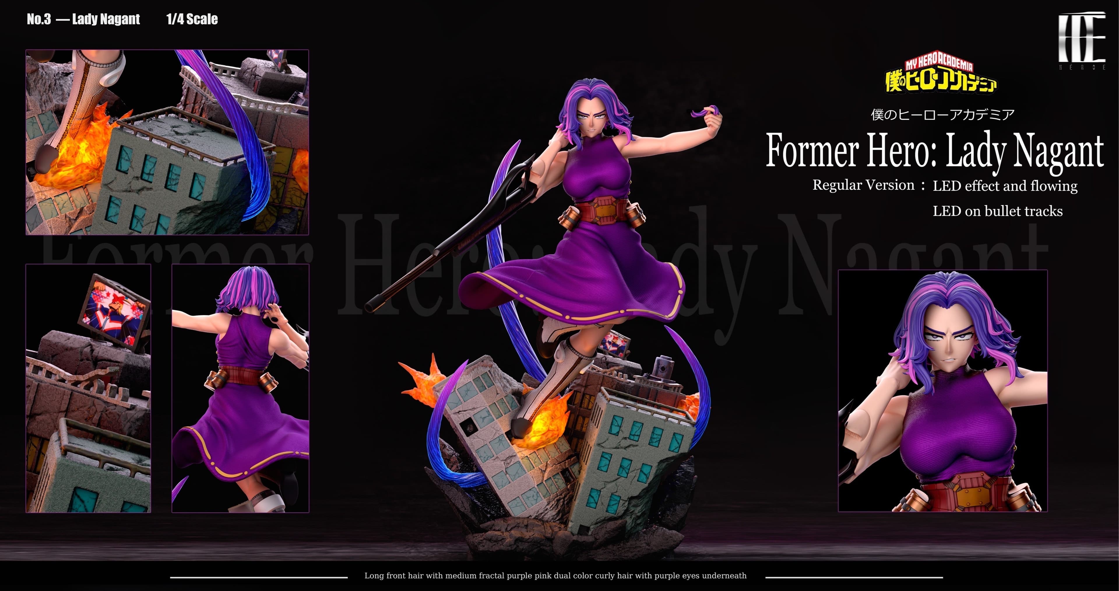My Hero Academia Heroe Collectibles Lady Nagant 2
