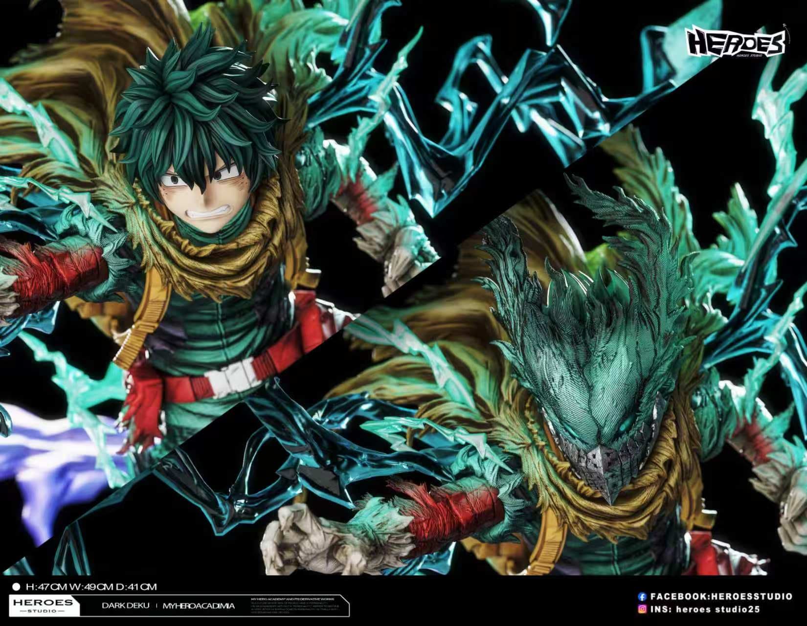 My Hero Academia Heroes Studio Dark Deku V2 5