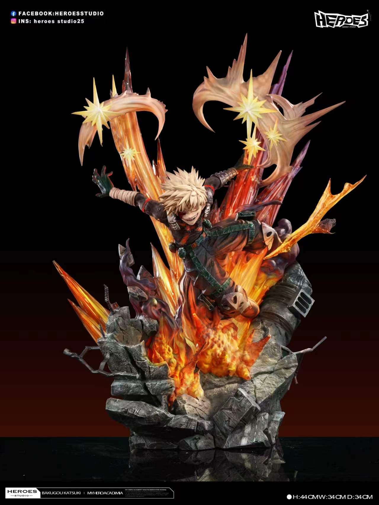 My Hero Academia Heroes Studio Katsuki Bakugo 1