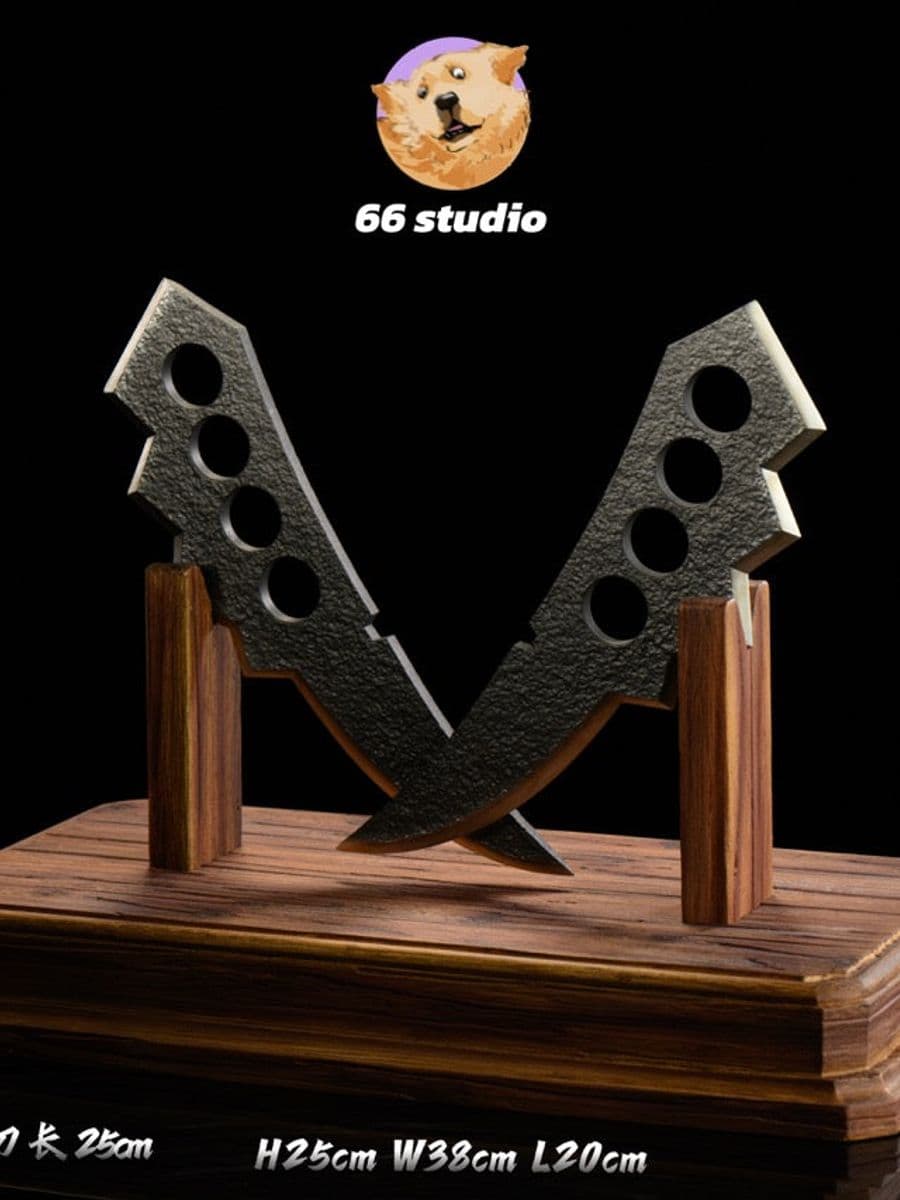 Naruto 66 Studio Lifesize Chakra Blades