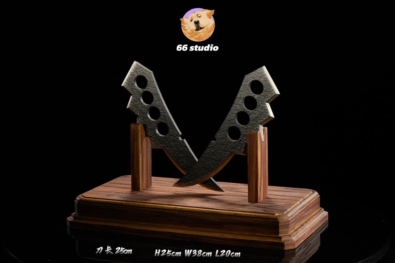 Naruto 66 Studio Lifesize Chakra Blades 1
