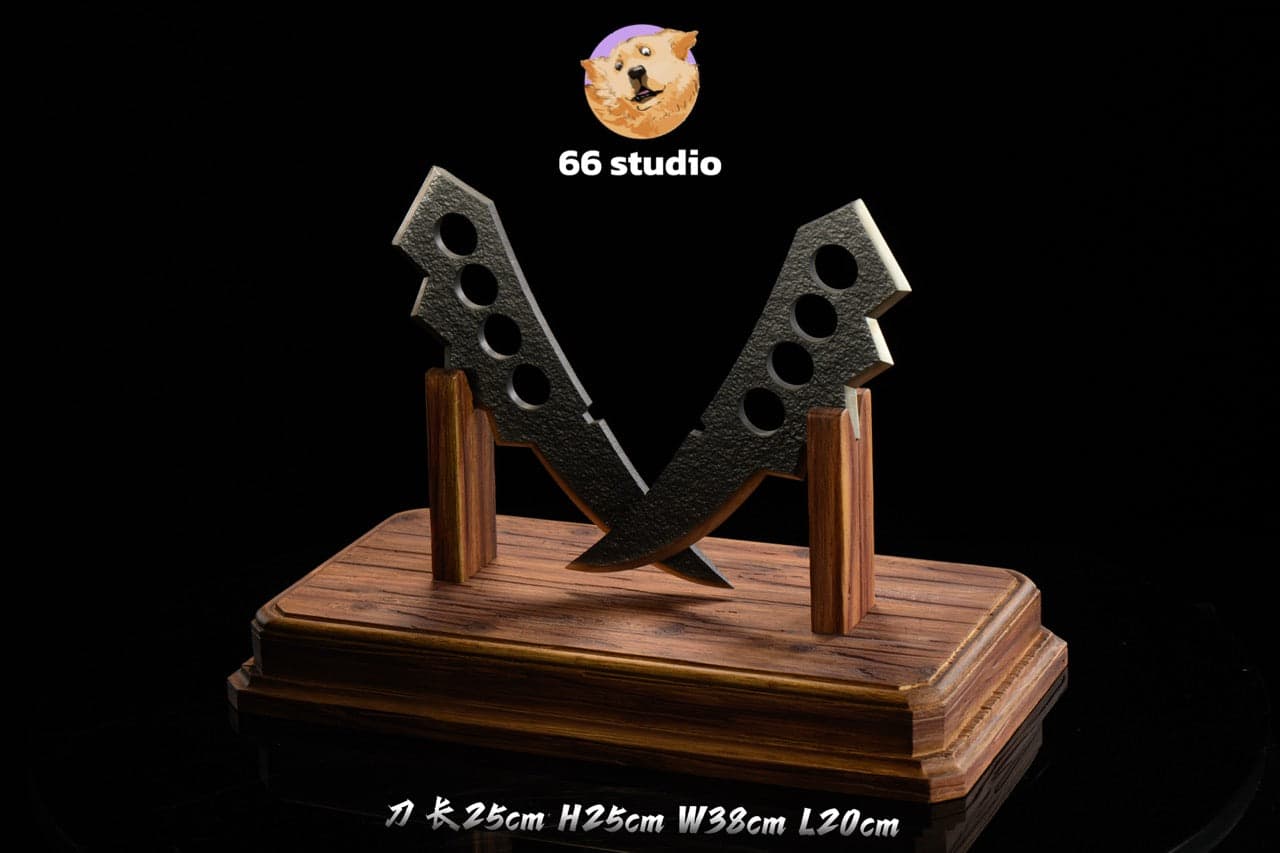 Naruto 66 Studio Lifesize Chakra Blades 3