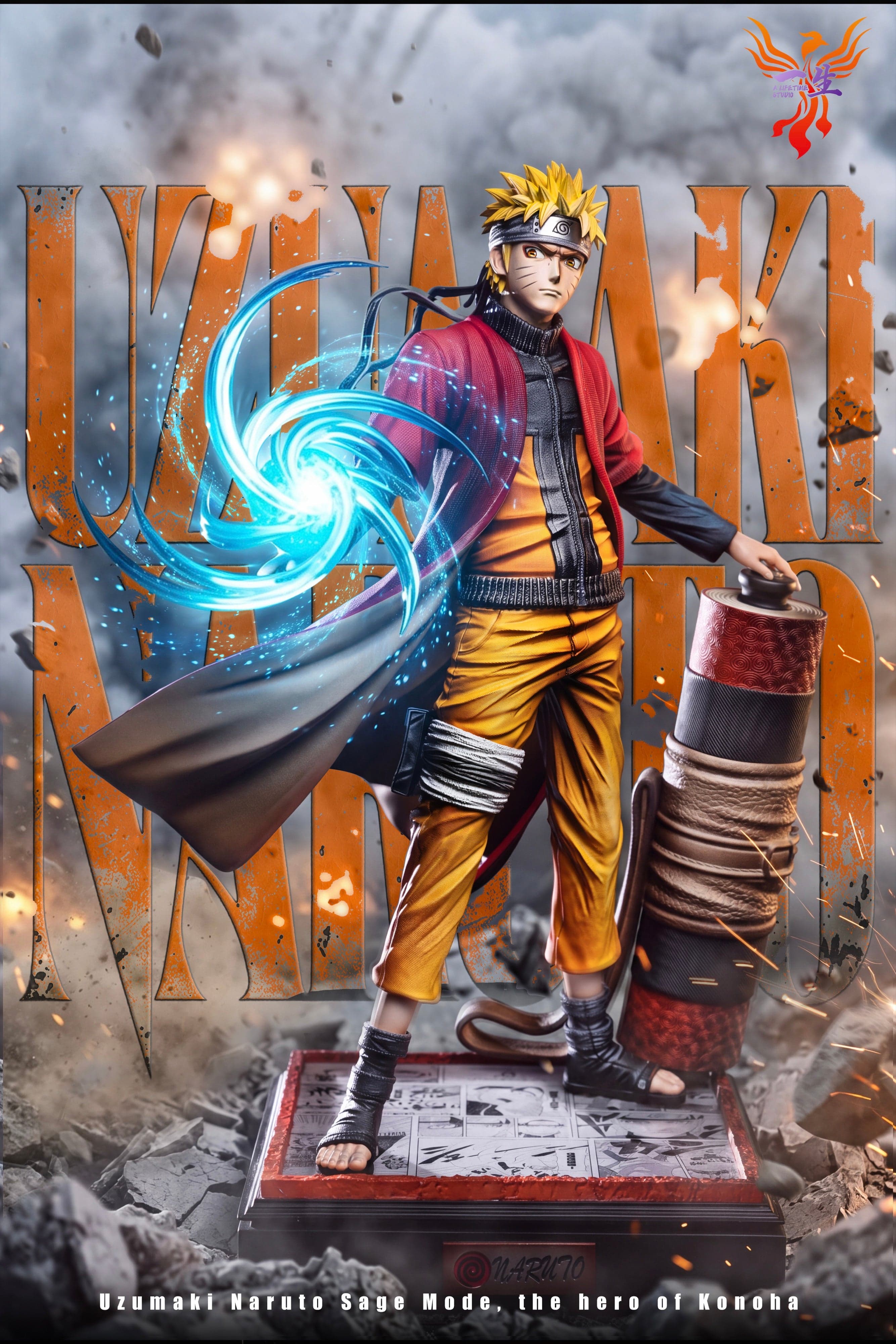 Naruto Lifetime Studio Uzumaki Naruto Sage Mode 1