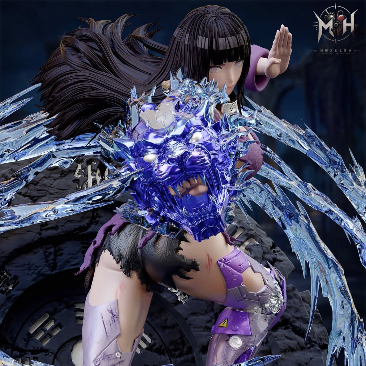 Naruto Mechanical Heart Studio Mecha Hinata 2