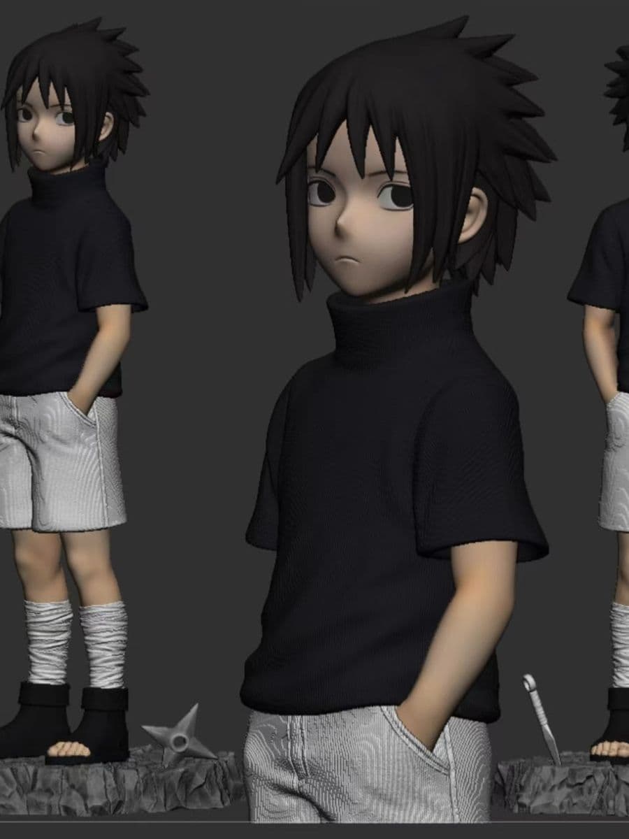 Naruto Ming Dong Studio Kid Sasuke Uchiha