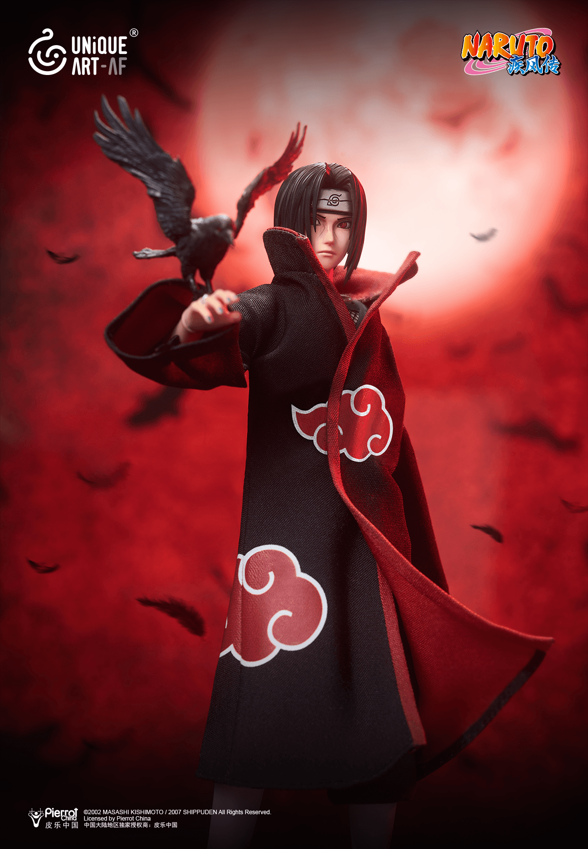 Naruto Shippuden UNiQUE ART  Itachi Uchiha Licensed