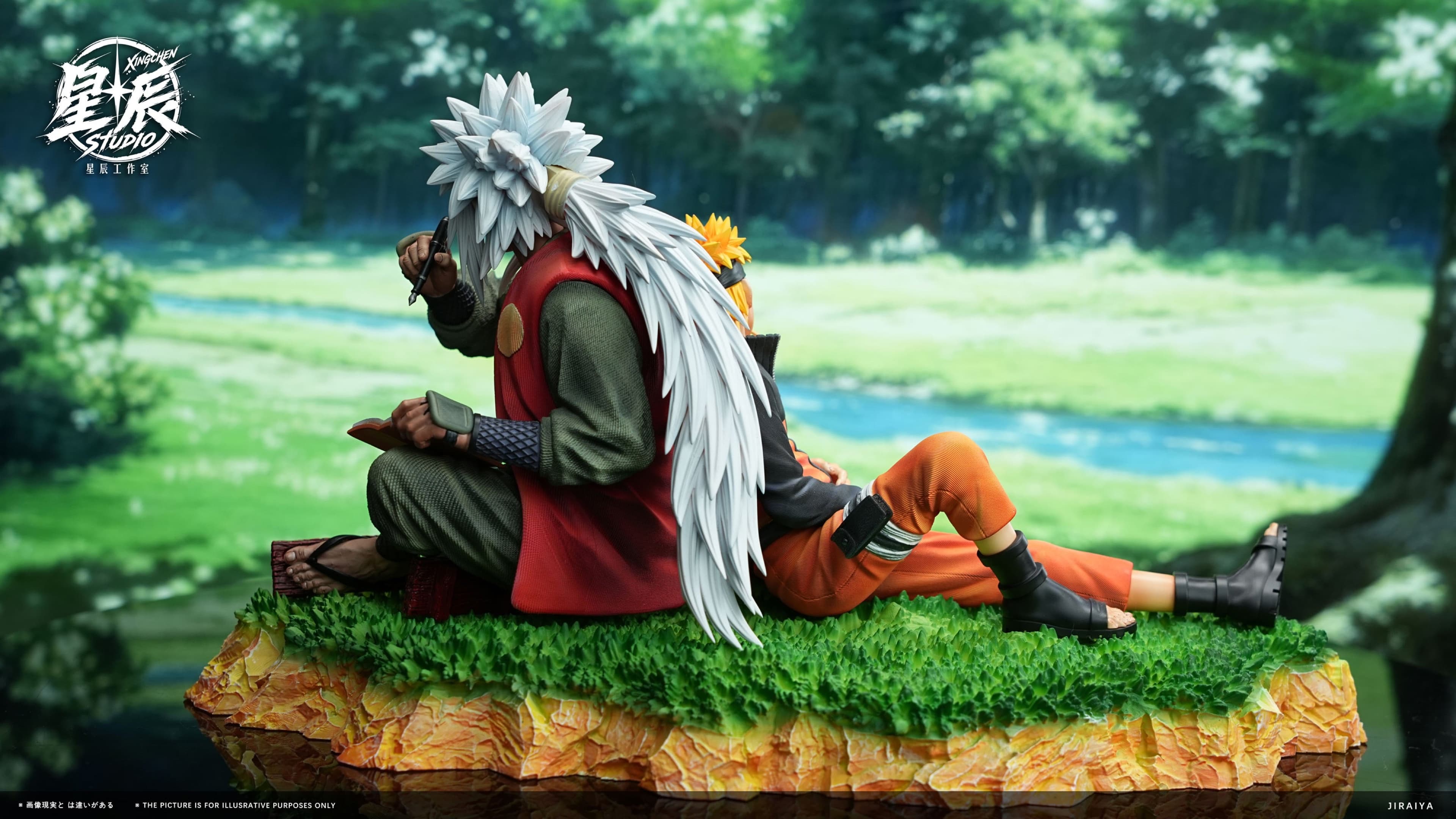 Naruto Xingchen Studio Jiraiya x Naruto Uzumaki 2