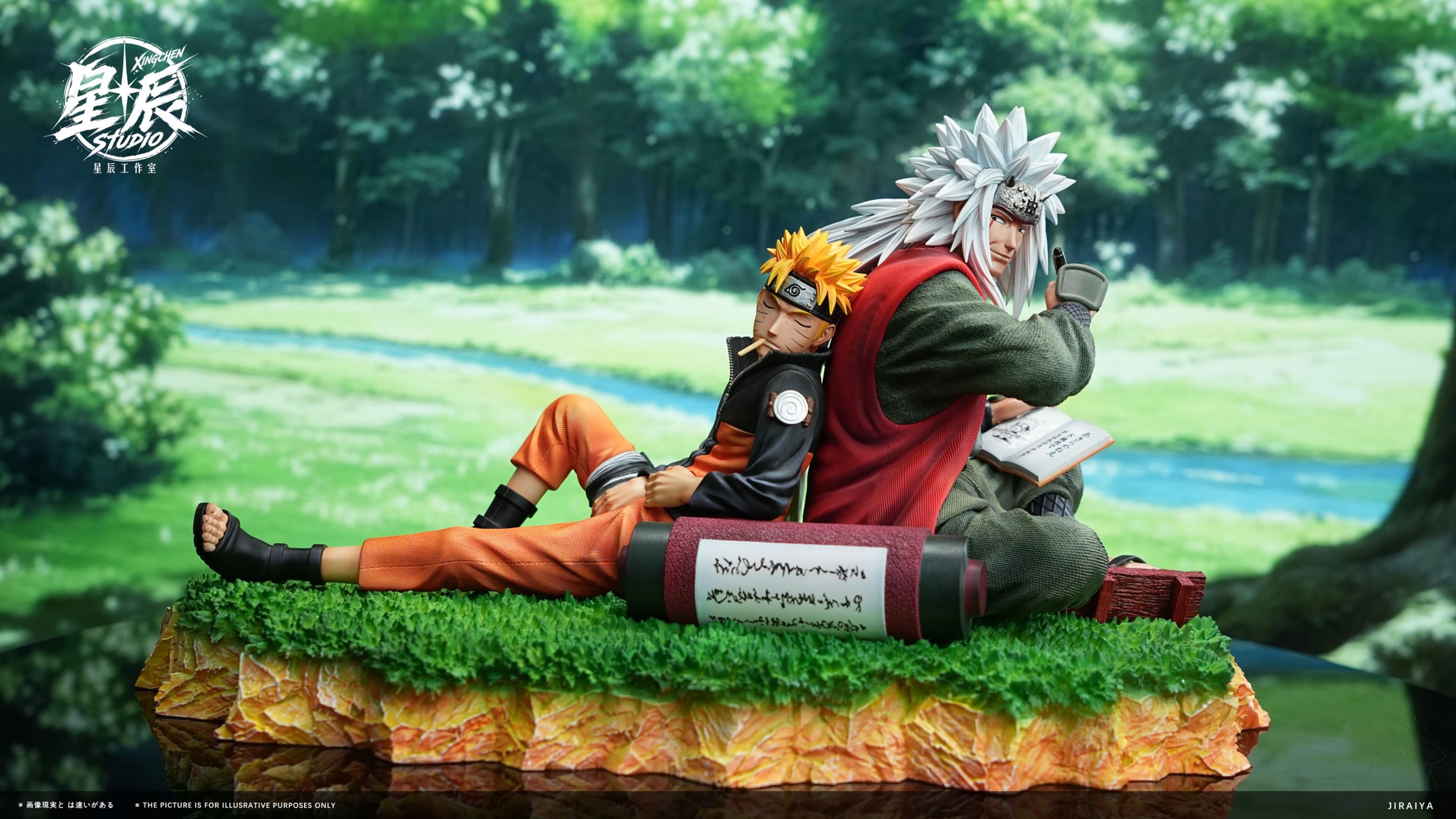 Naruto Xingchen Studio Jiraiya x Naruto Uzumaki 3