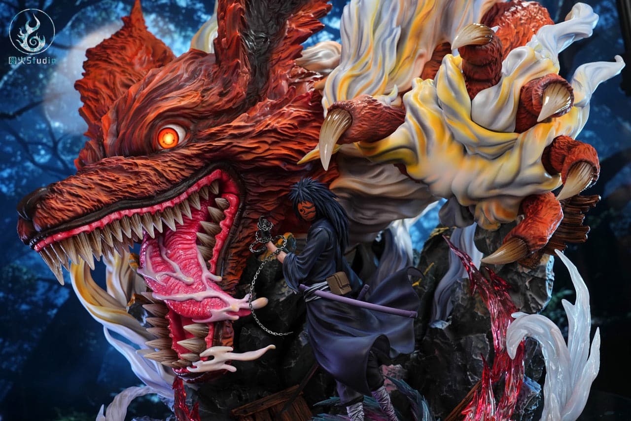 Naruto Yuan Huo Studio Kurama x Uchiha Obito 4
