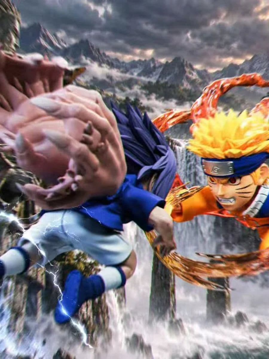 Naruto Zzz Studio Naruto and Sasuke