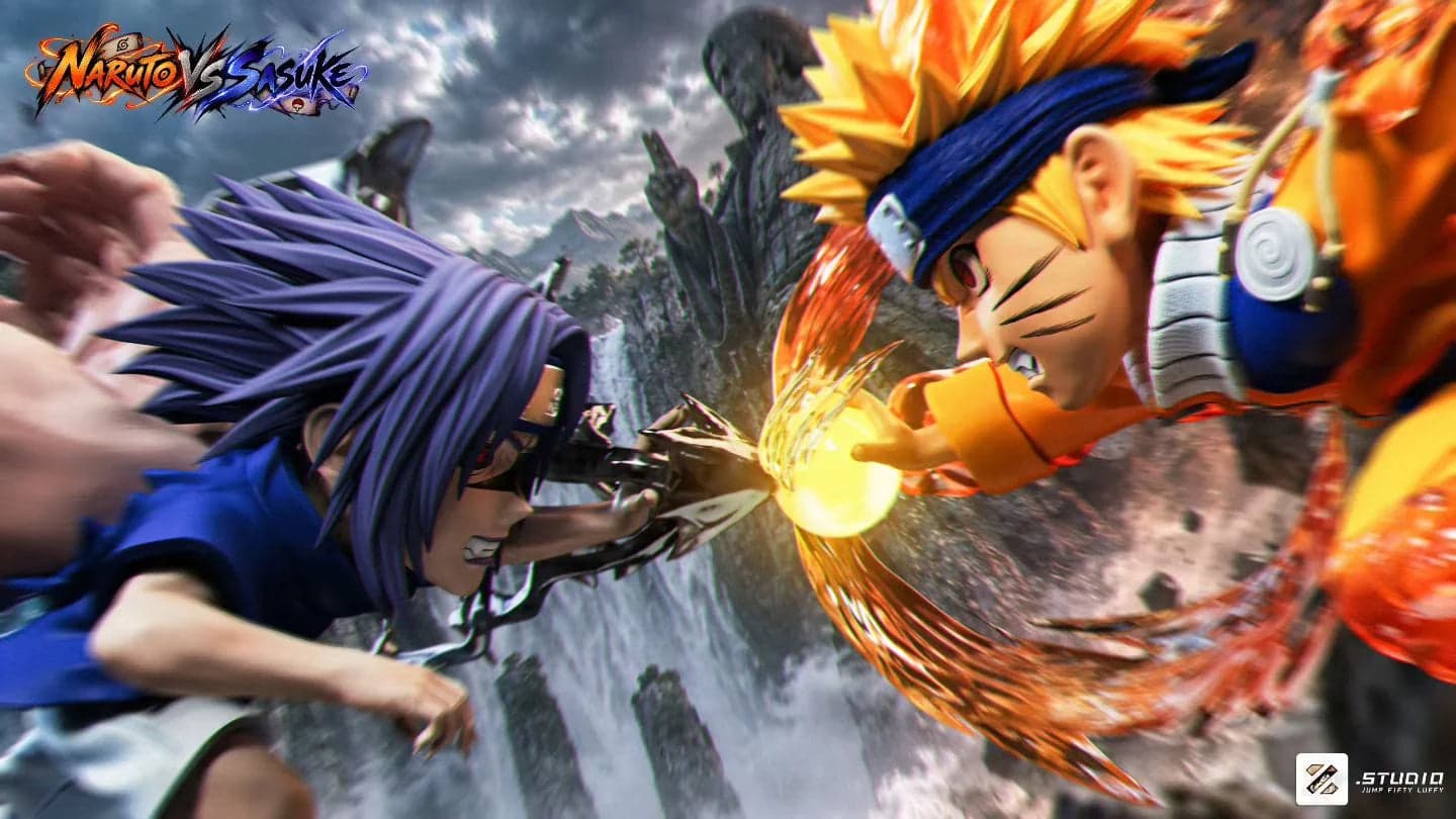 Naruto Zzz Studio Naruto and Sasuke 2