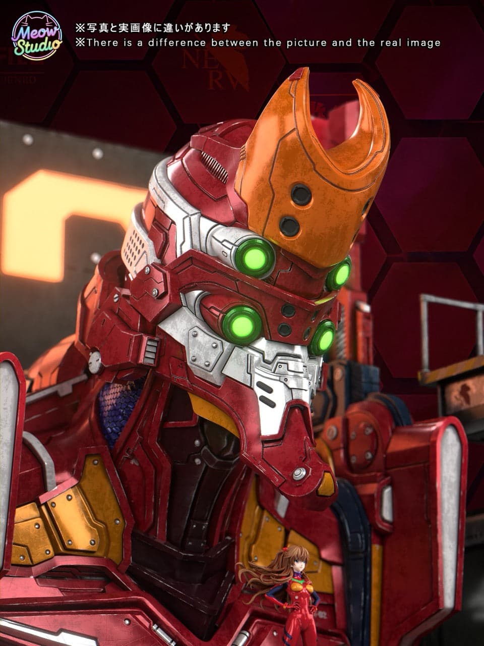 Neo Genesis Evangelion Meow Studio EVA 02 x Asuka 3