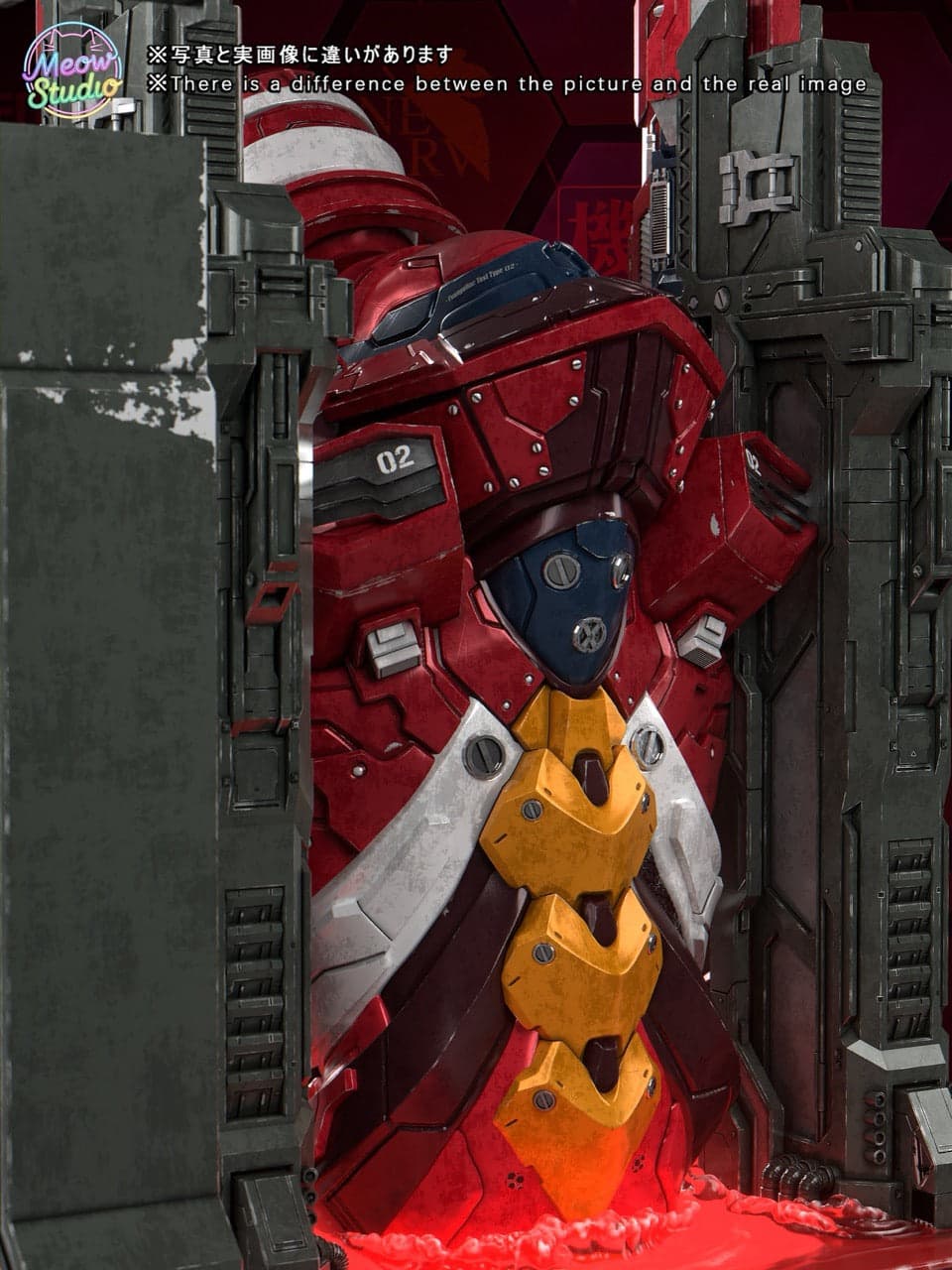Neo Genesis Evangelion Meow Studio EVA 02 x Asuka 5
