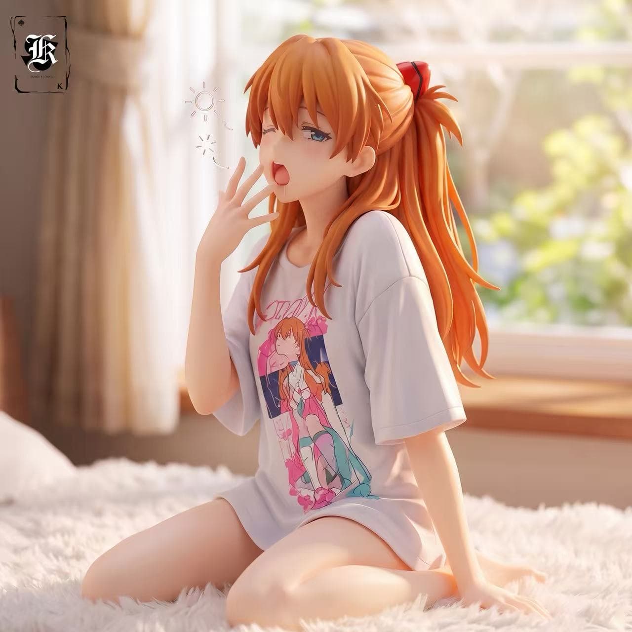 Neo Genesis Evangelion SPK Studio Sleeping Asuka 1
