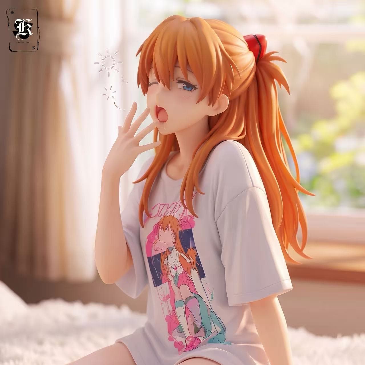 Neo Genesis Evangelion SPK Studio Sleeping Asuka 2