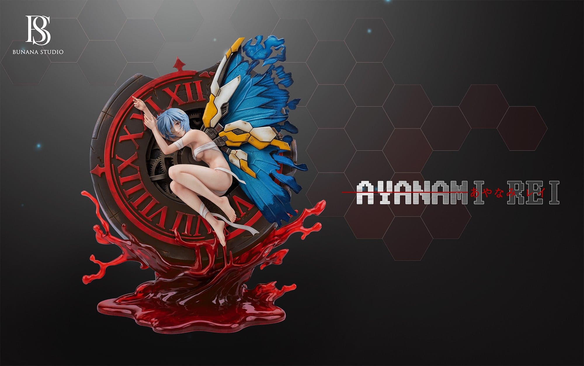 Neon Genesis Evangelion BUNANA Studio Ayanami Rei 1