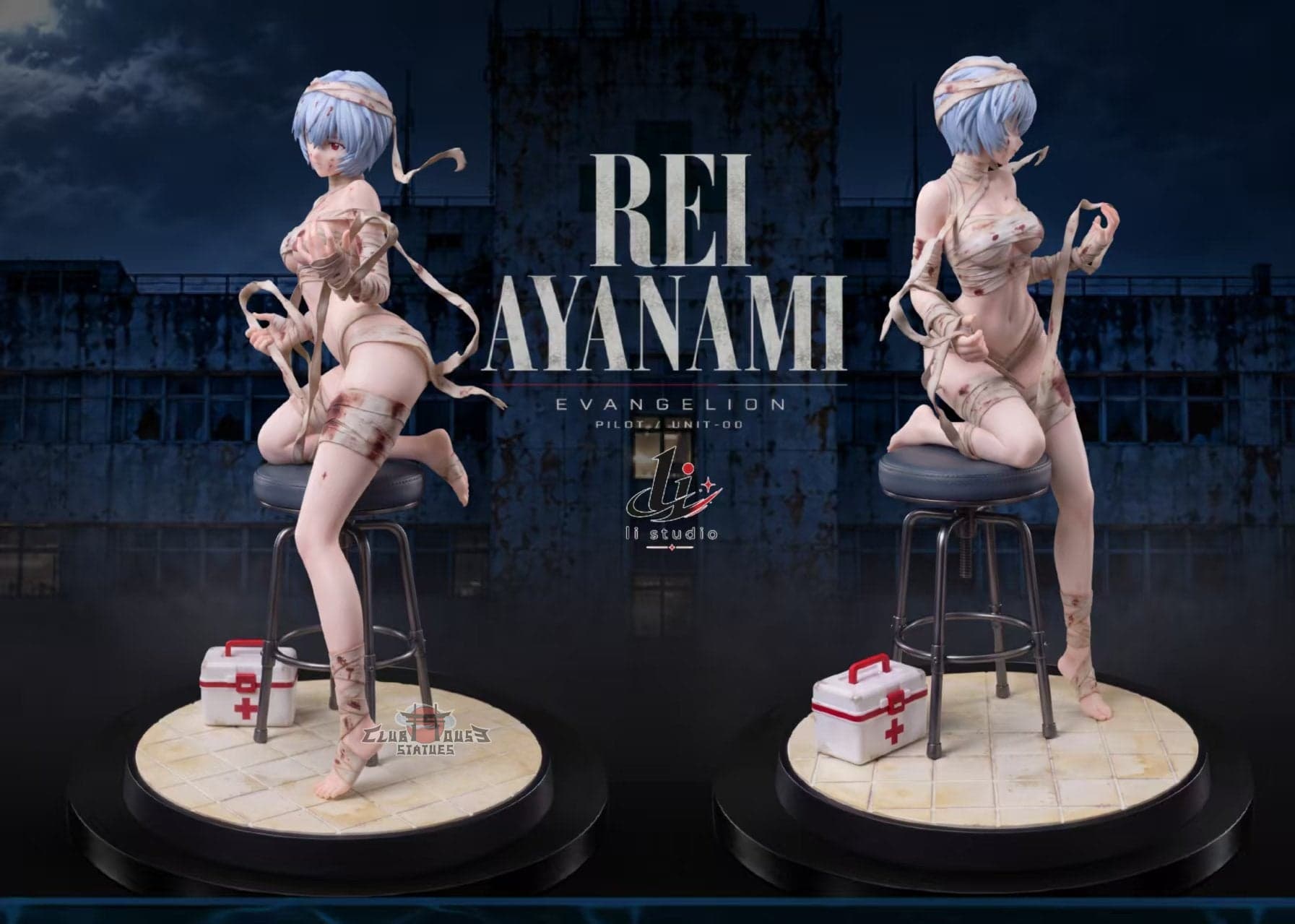 Neon Genesis Evangelion Li Studio Rei Ayanami 3