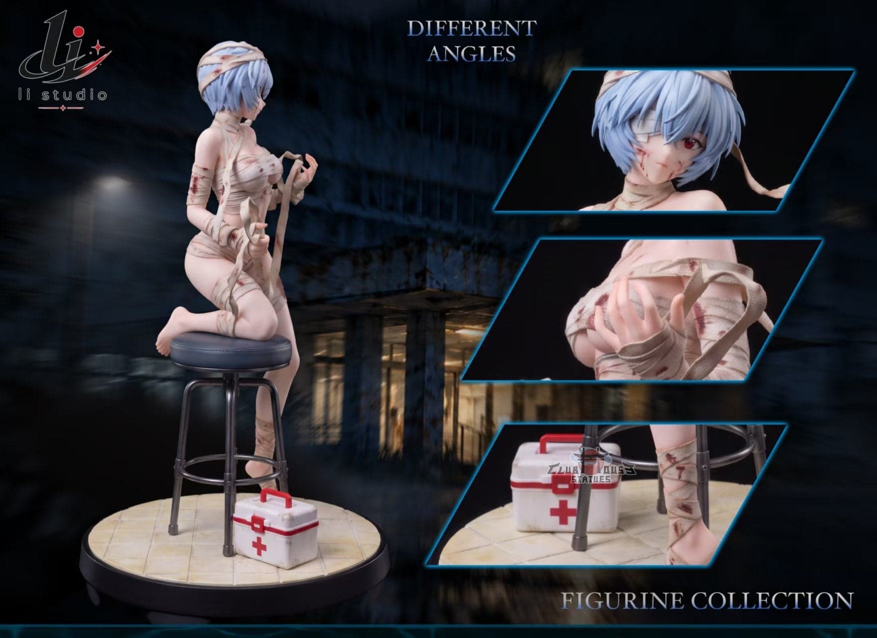 Neon Genesis Evangelion Li Studio Rei Ayanami 4