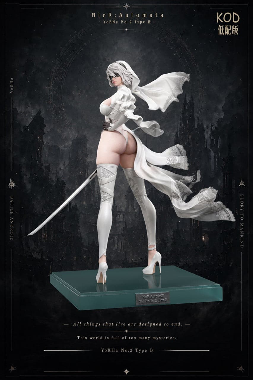 NieR Automata KOD Studio 2B Wedding Dress 1