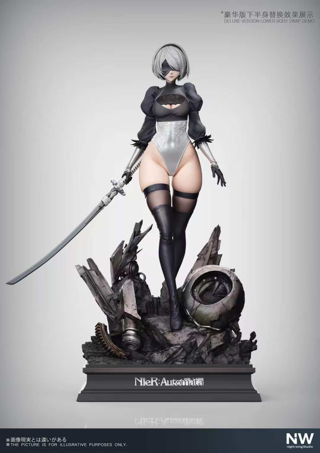 Nier Automata Night Wing Studio 2B 2