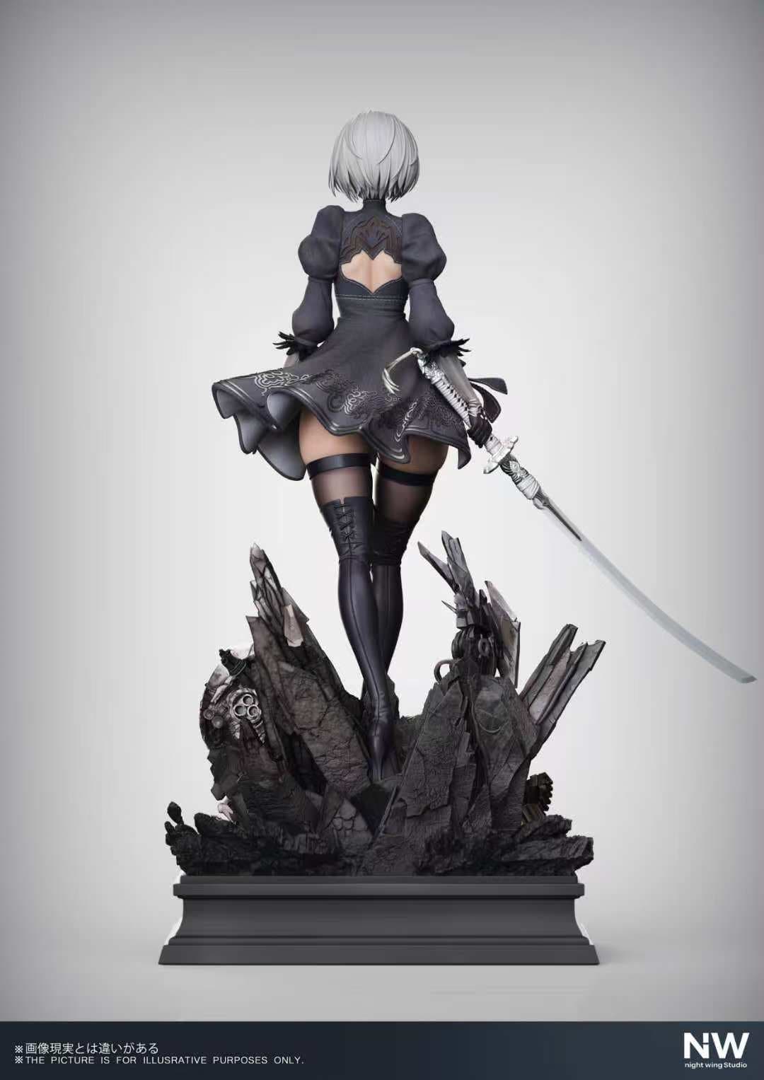 Nier Automata Night Wing Studio 2B 3