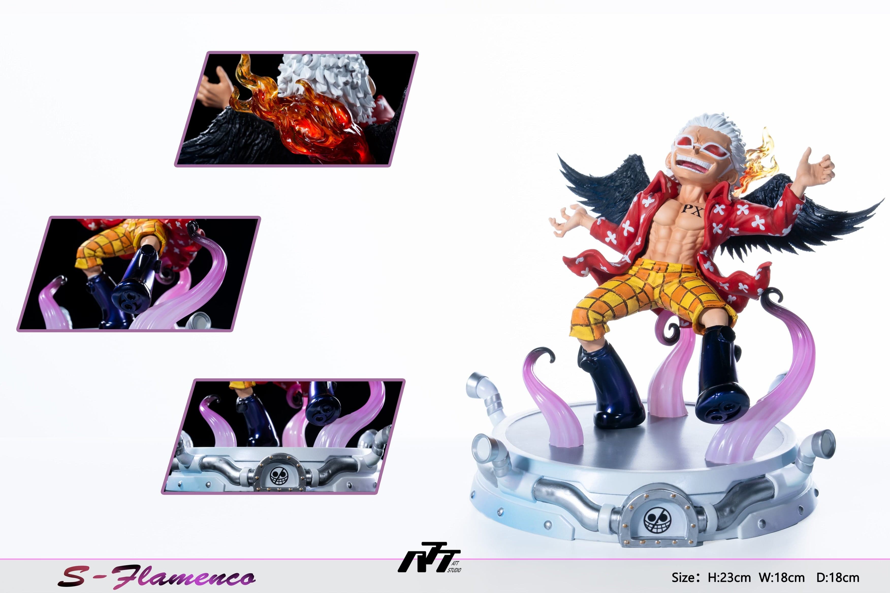 One Piece ATT Studio Seraphim S-Eagle x Doflamingo 3