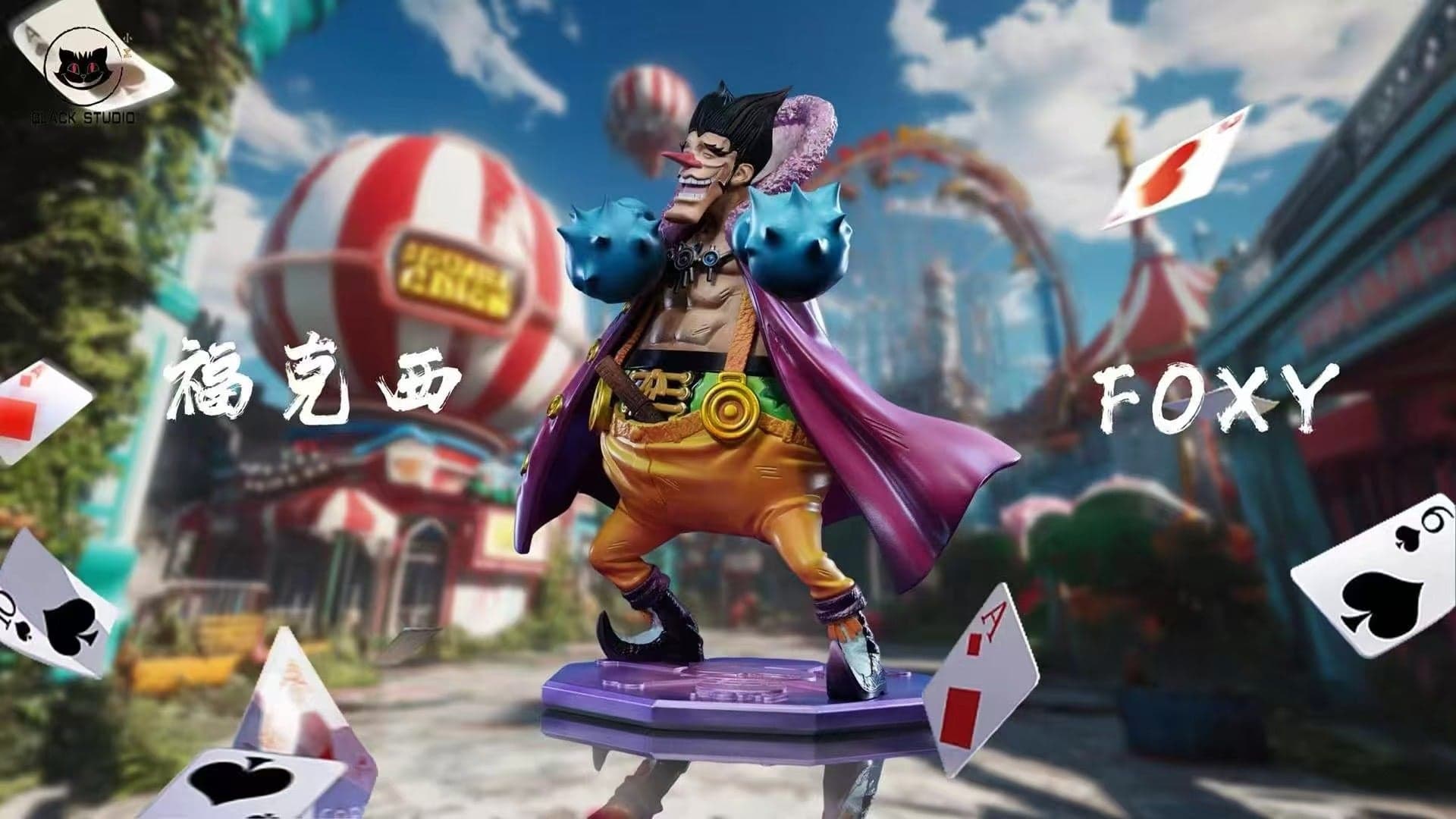One Piece Black Studio Foxy 2