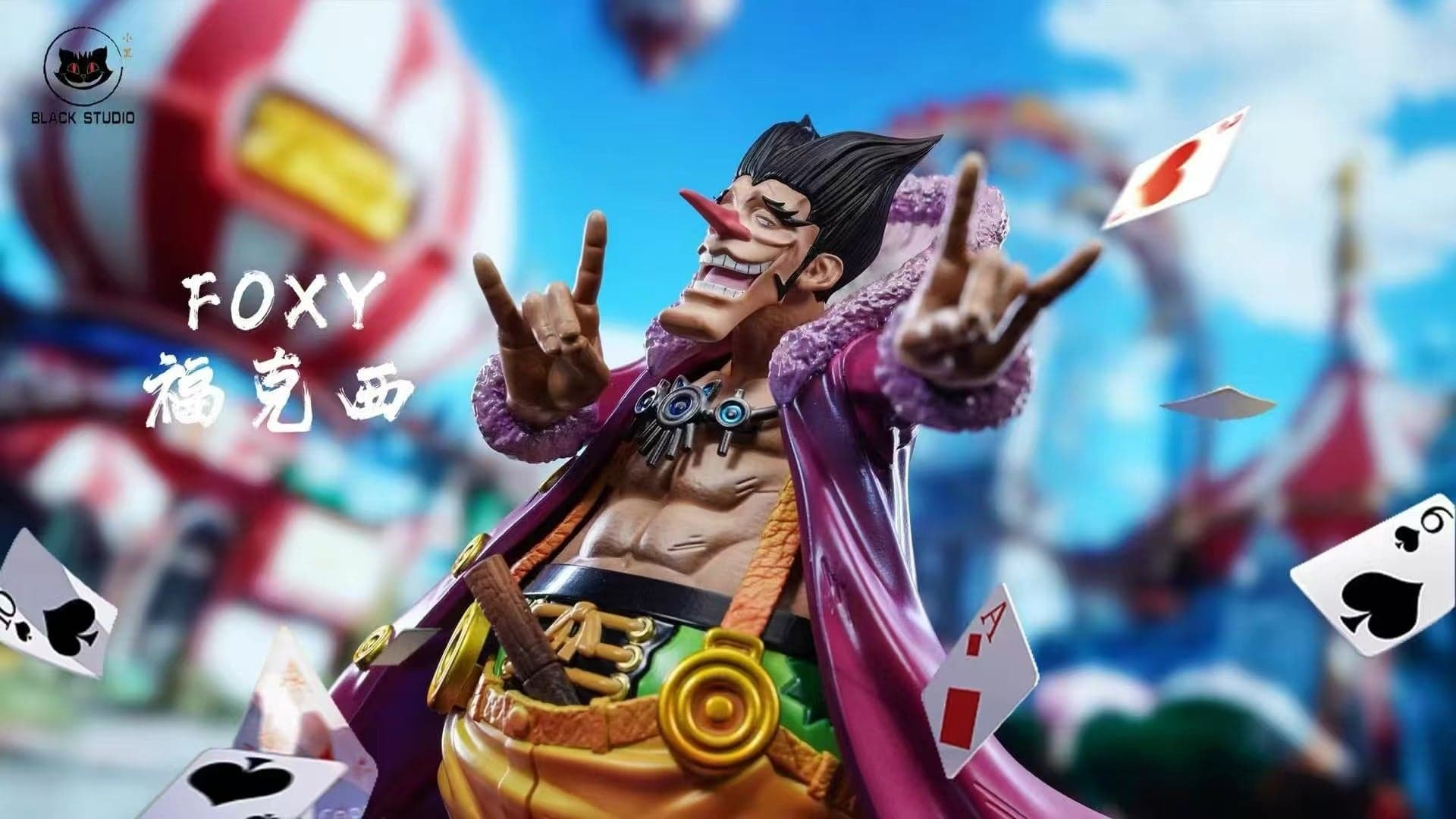 One Piece Black Studio Foxy 5