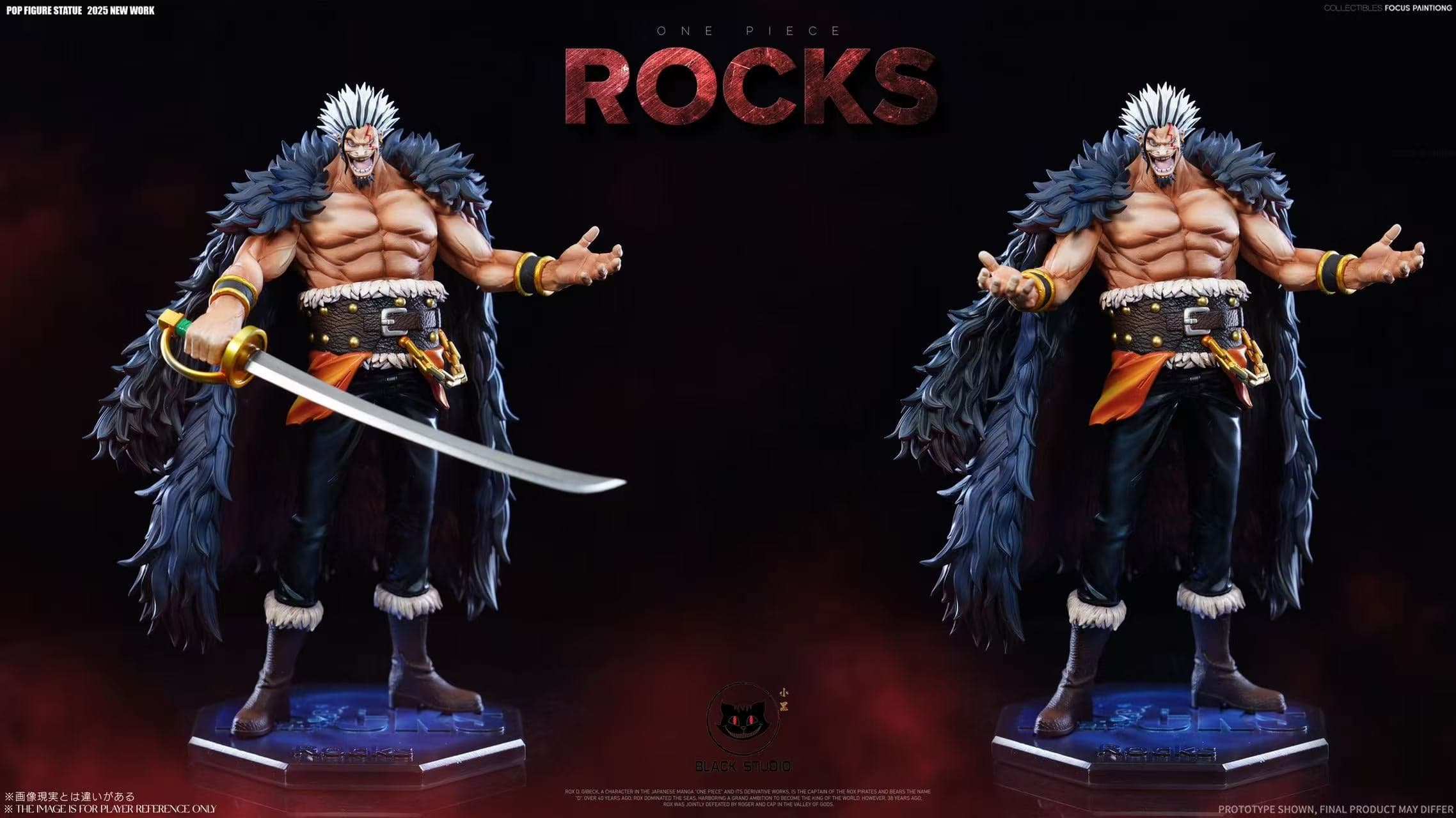 One Piece Black Studio Rocks D Xebec 5