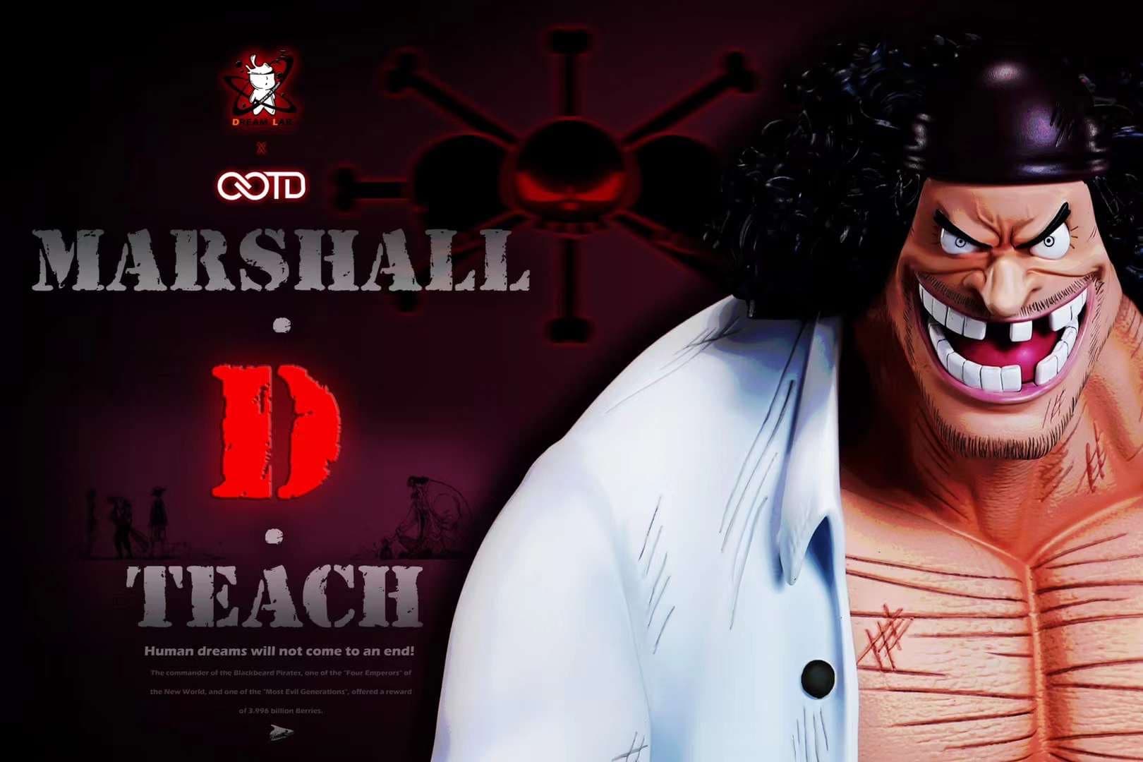 One Piece Dream Lab x OOTD Studio Marshall D. Teach 5