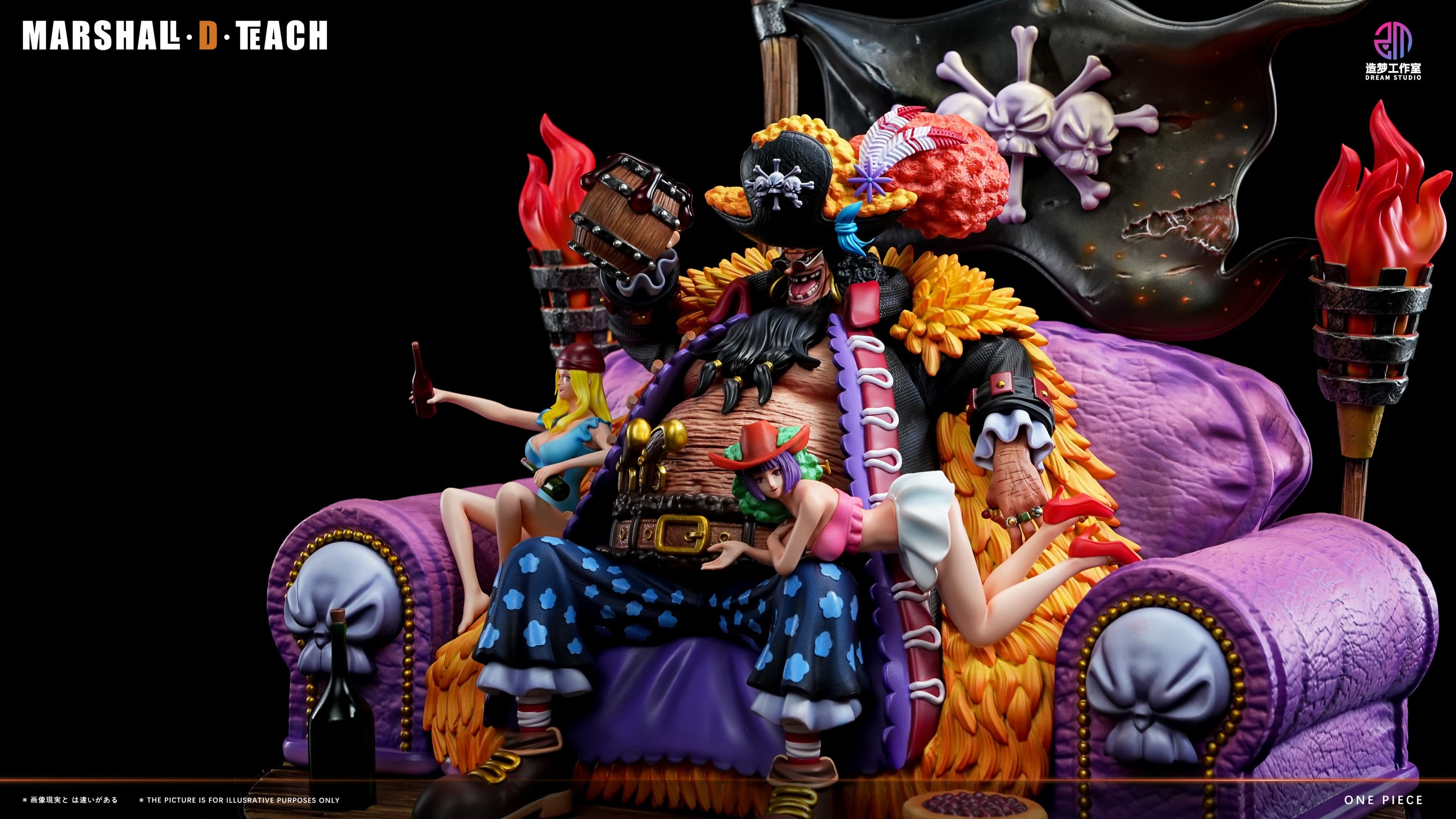 One Piece DREAM Studio Blackbeard Marshall D Teach 2