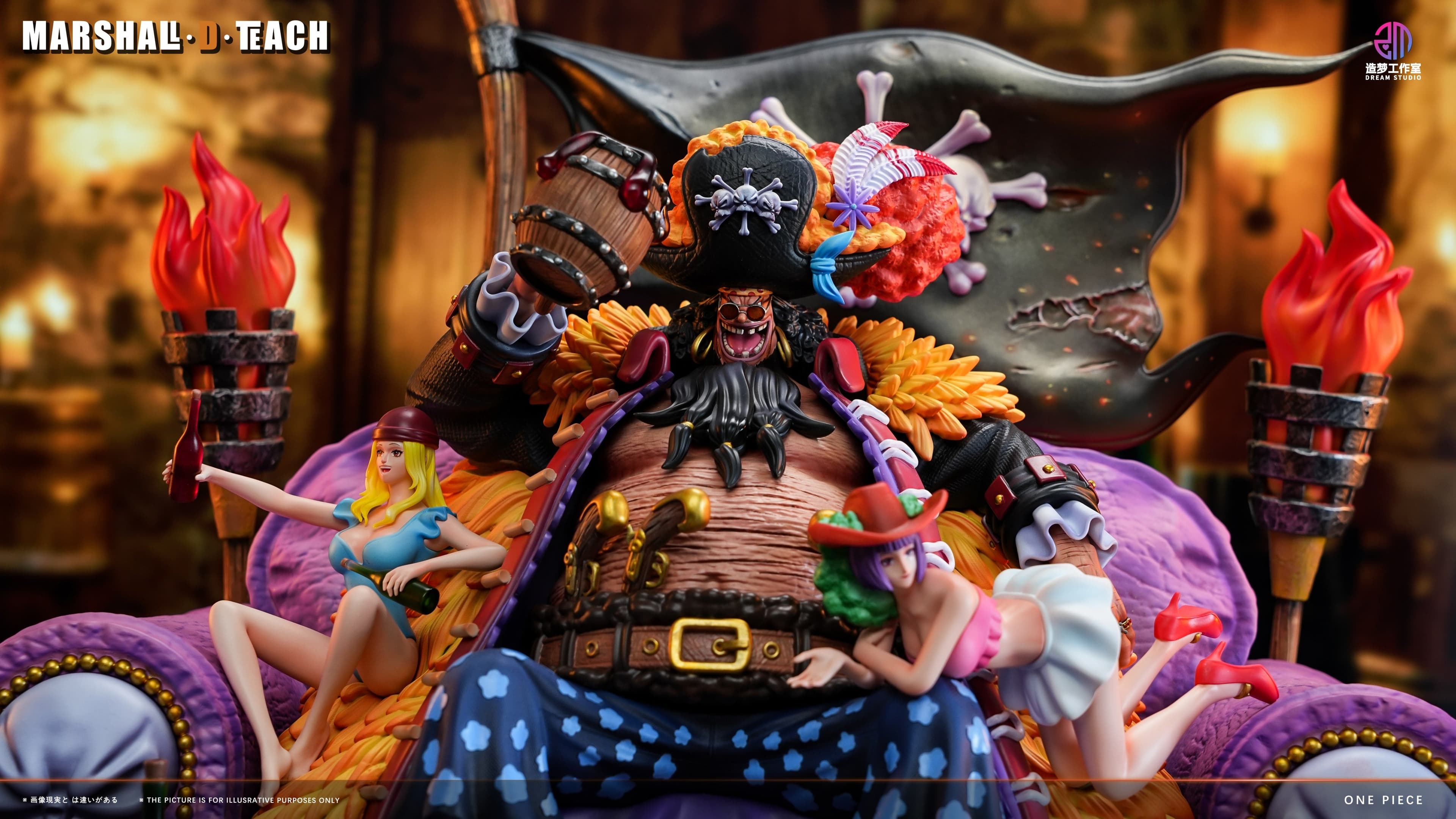 One Piece DREAM Studio Blackbeard Marshall D Teach 3