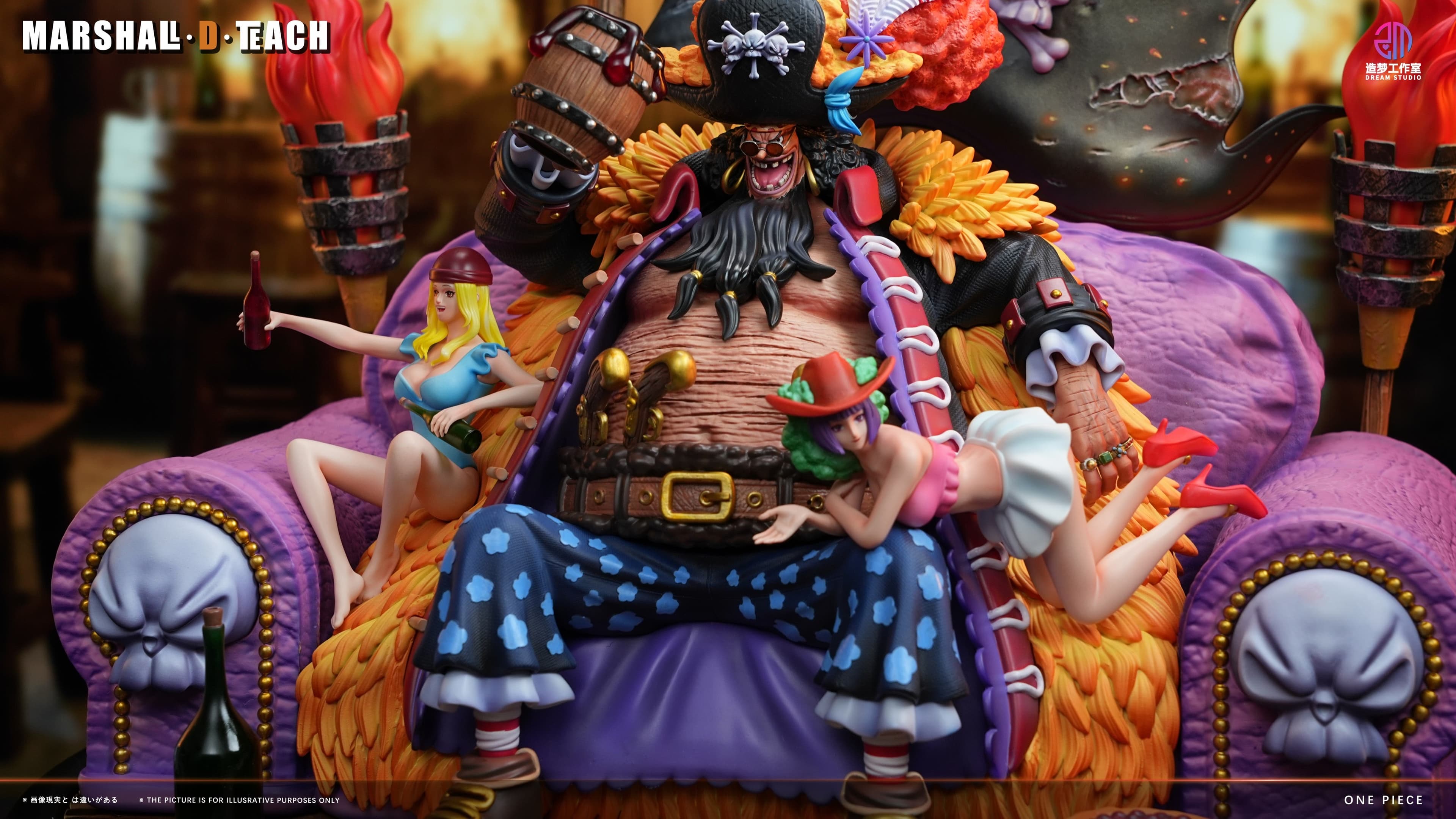 One Piece DREAM Studio Blackbeard Marshall D Teach 4