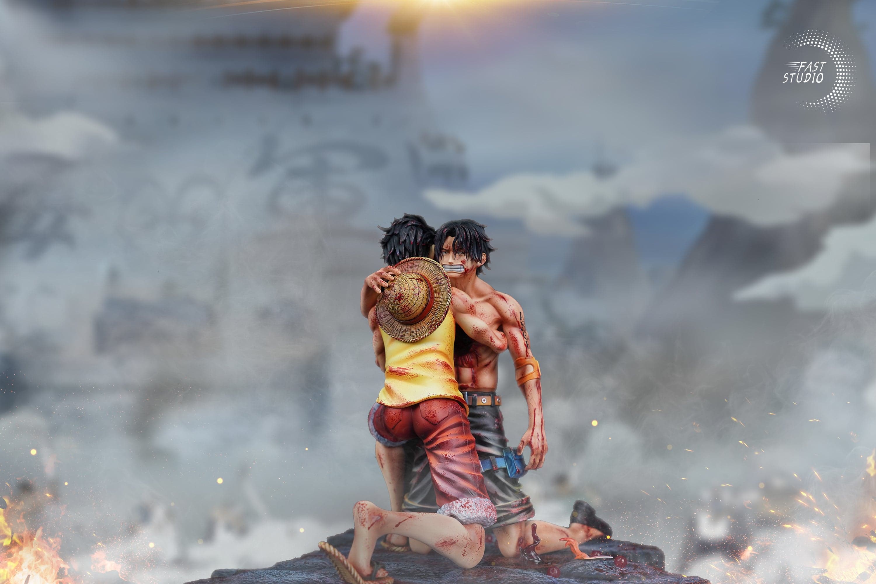 One Piece Fast Studio Ace X Luffy 2