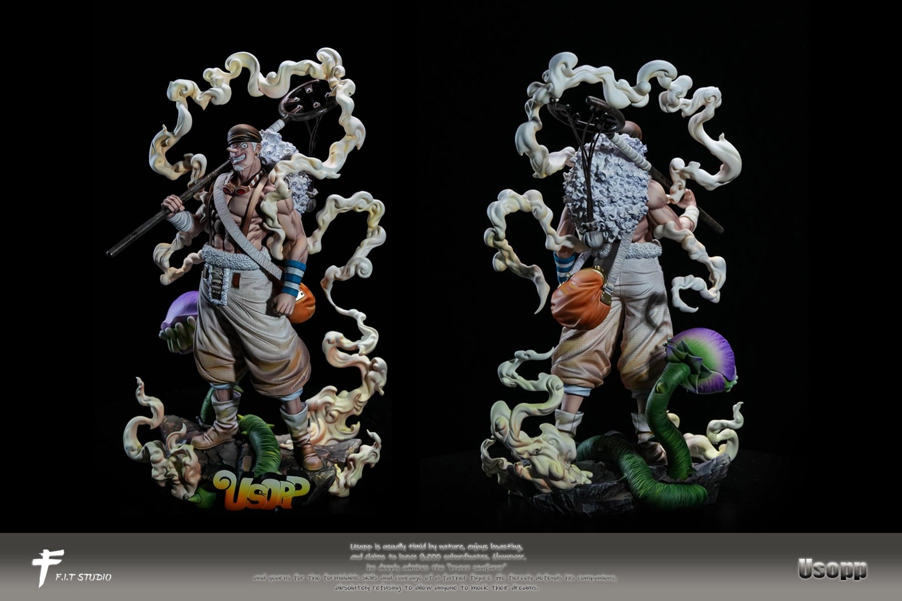 One Piece FIT Studio Usopp Nika form 4