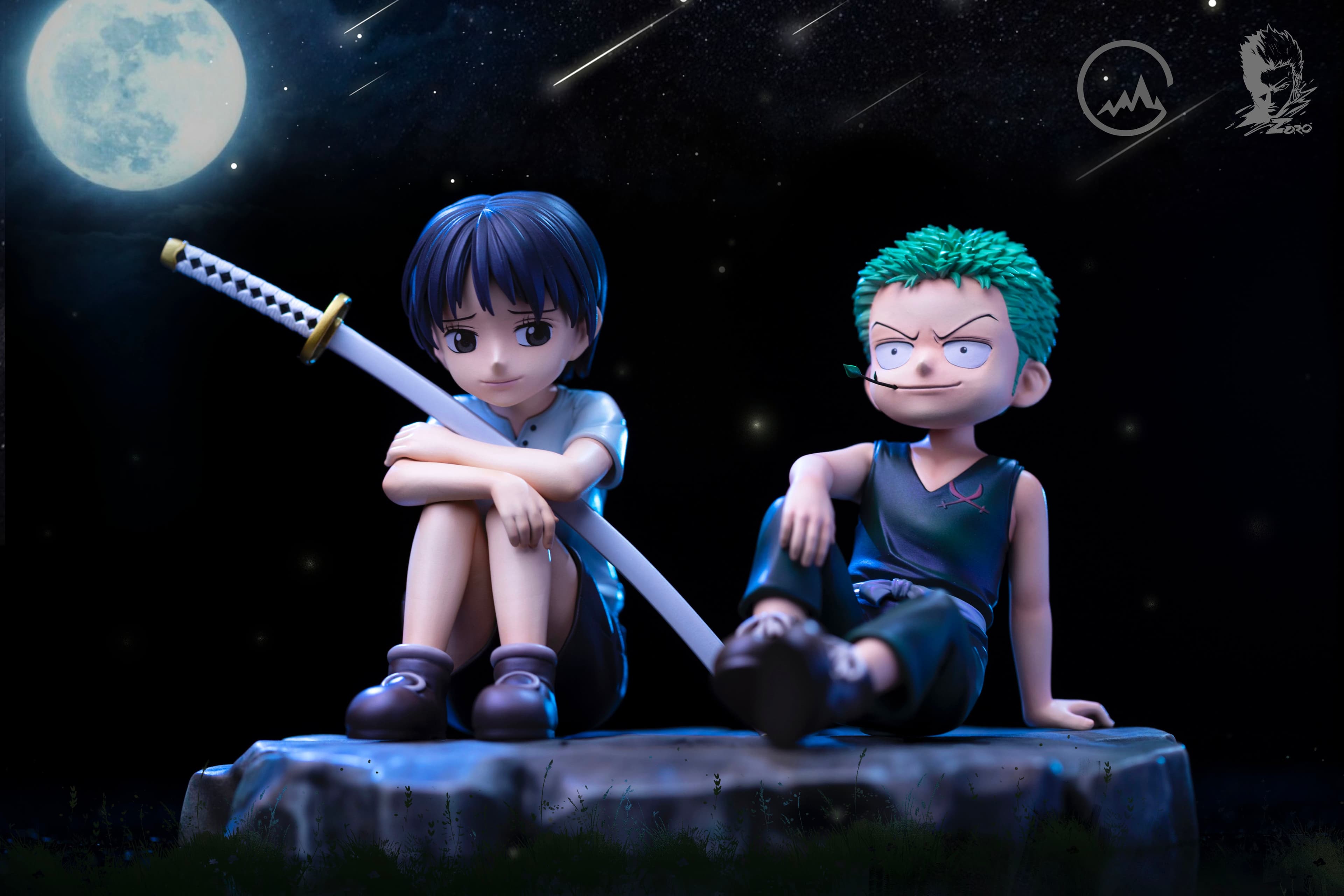 One Piece GG Studio Childhood Kuina x Roronoa Zoro
