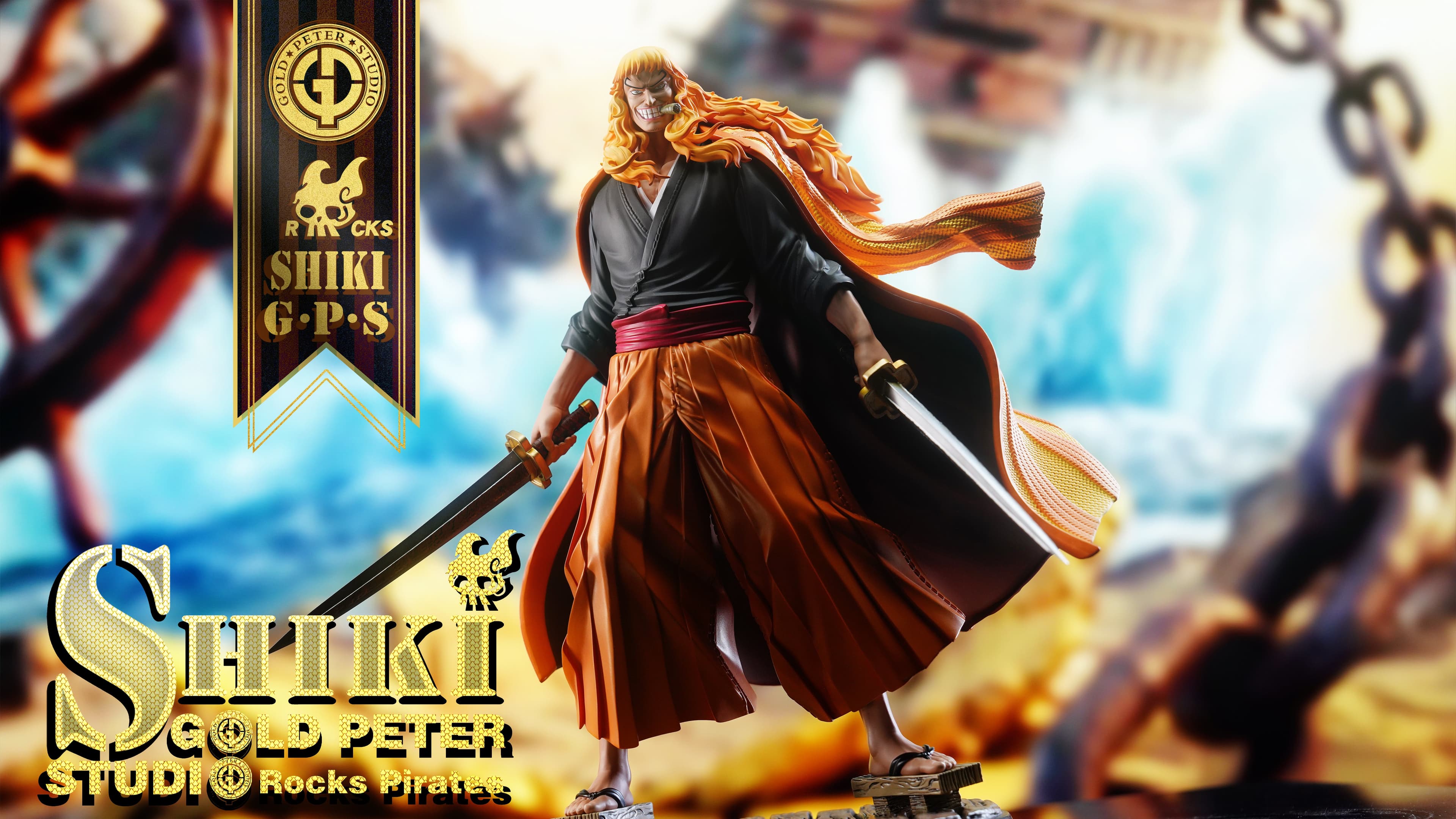 One Piece Gold Peter Studio Rocks Pirates Shiki 1