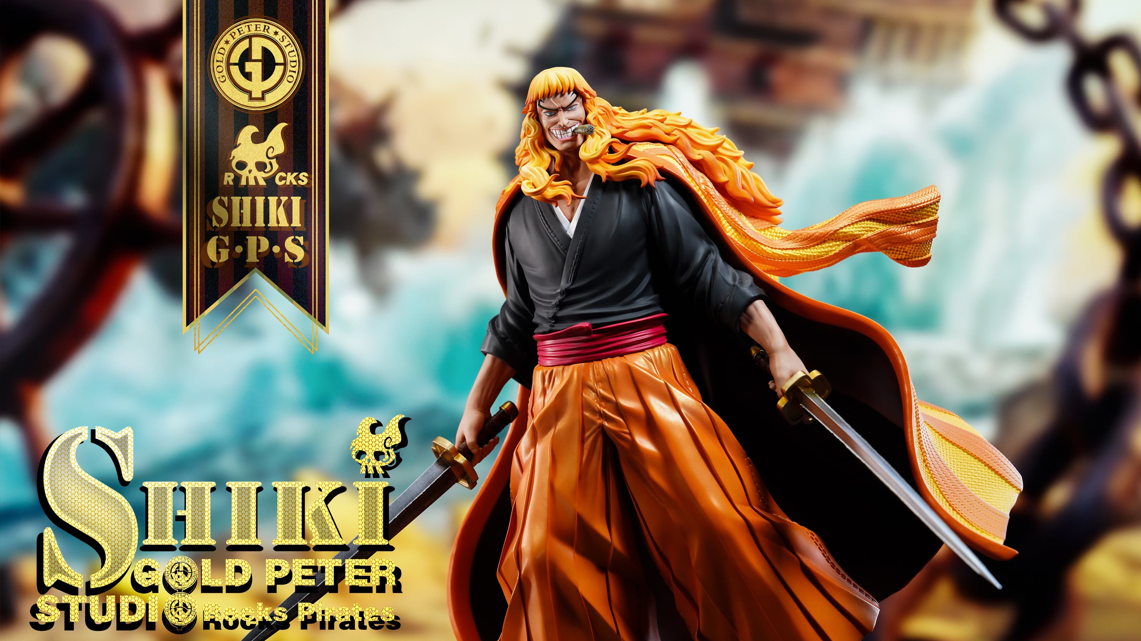 One Piece Gold Peter Studio Rocks Pirates Shiki 4