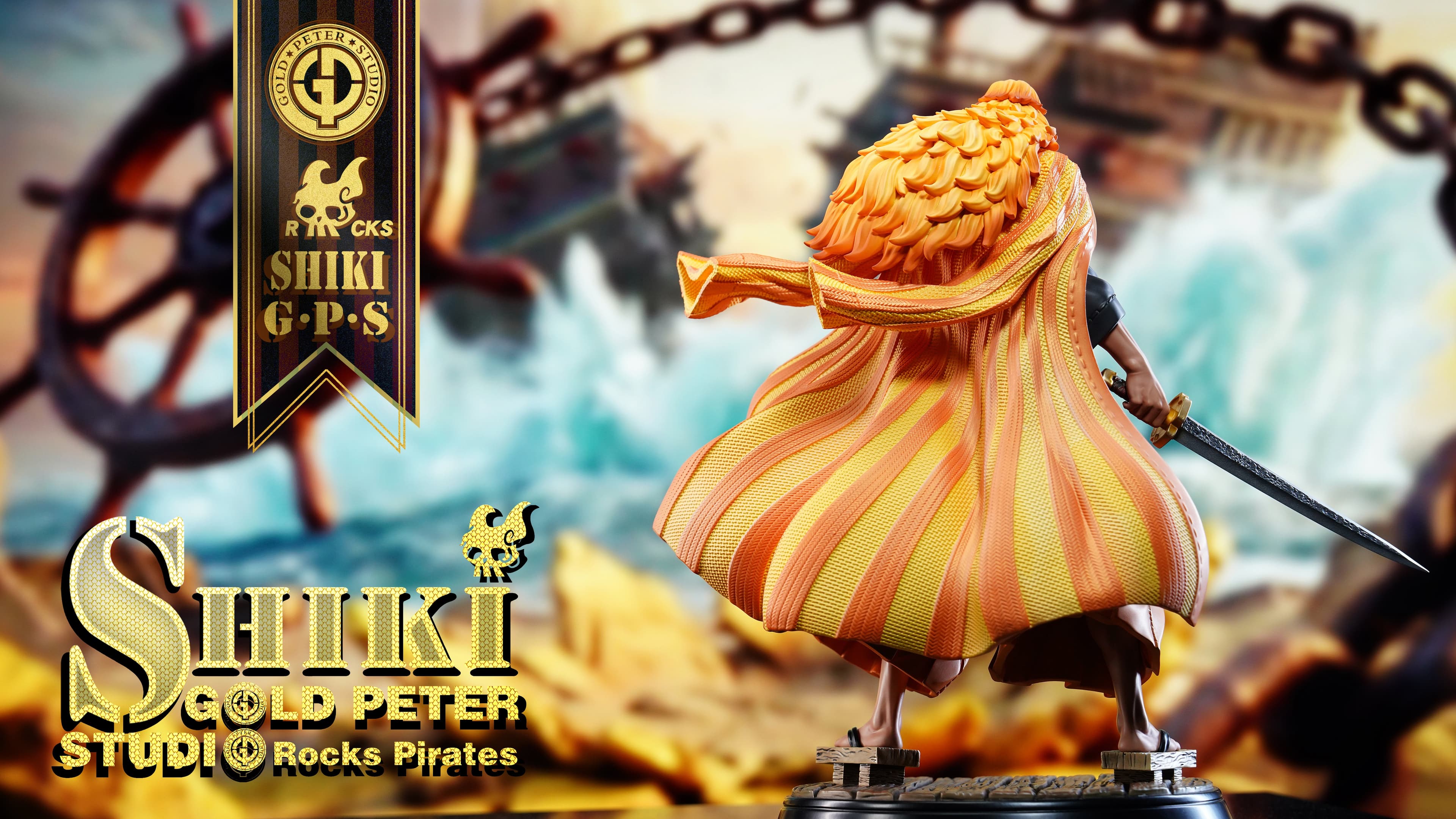 One Piece Gold Peter Studio Rocks Pirates Shiki 5