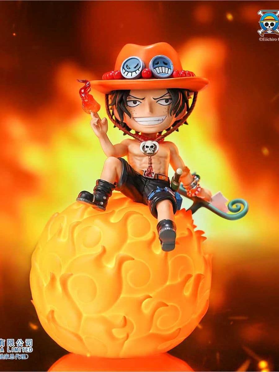 One Piece HAPPY LIFE Studio Ace Night Lamp Licensed