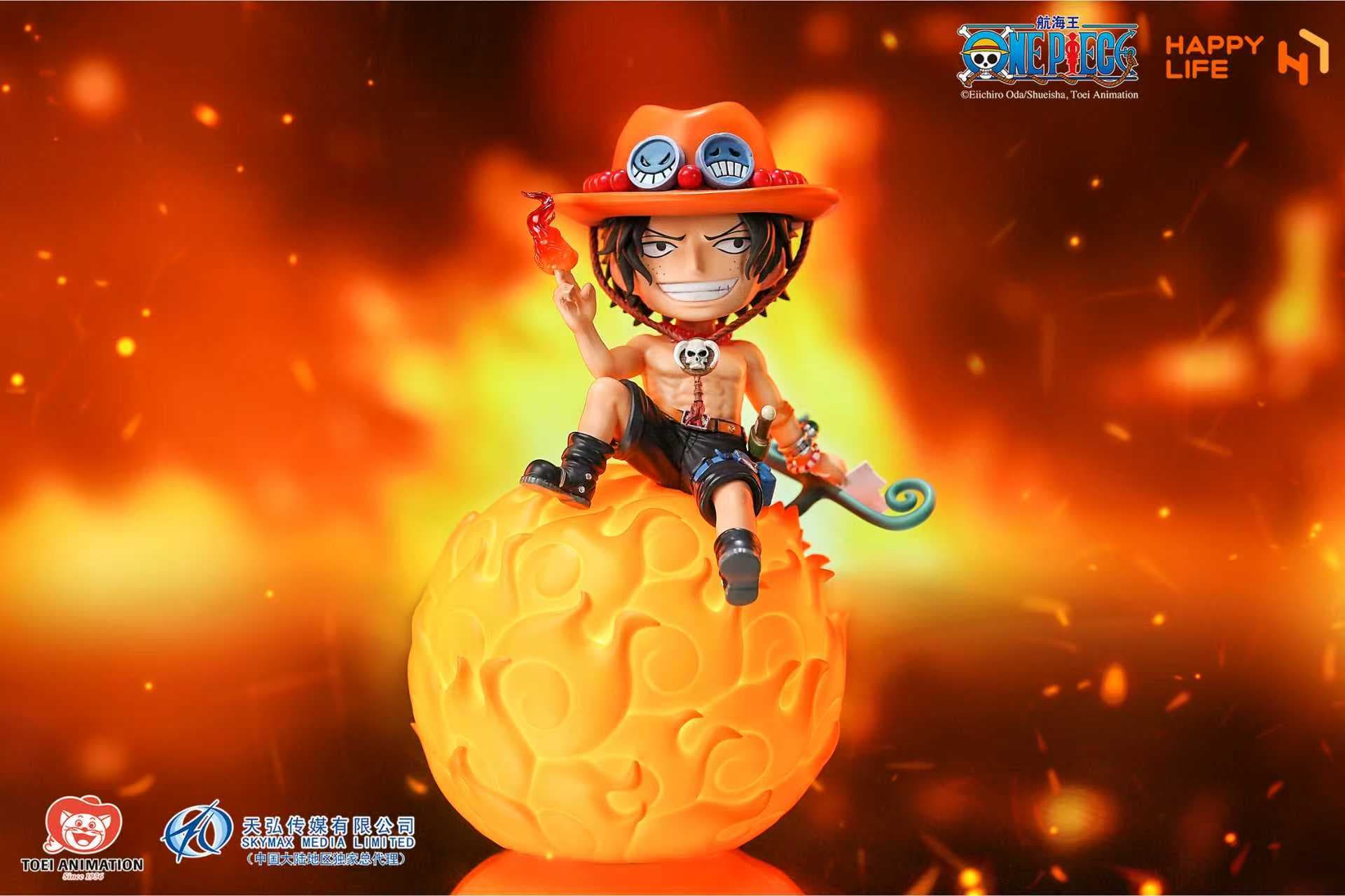 One Piece HAPPY LIFE Studio Ace Night Lamp Licensed 1
