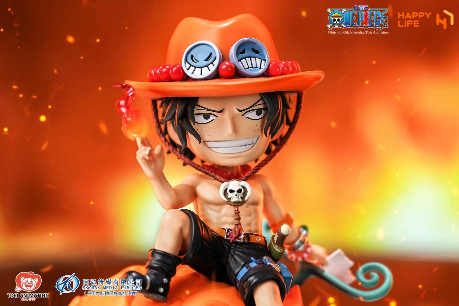 One Piece HAPPY LIFE Studio Ace Night Lamp Licensed 3