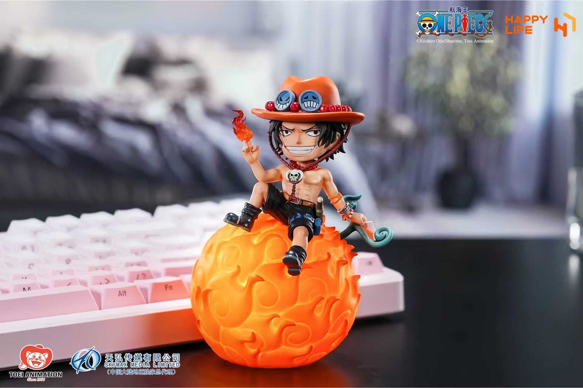 One Piece HAPPY LIFE Studio Ace Night Lamp Licensed 4