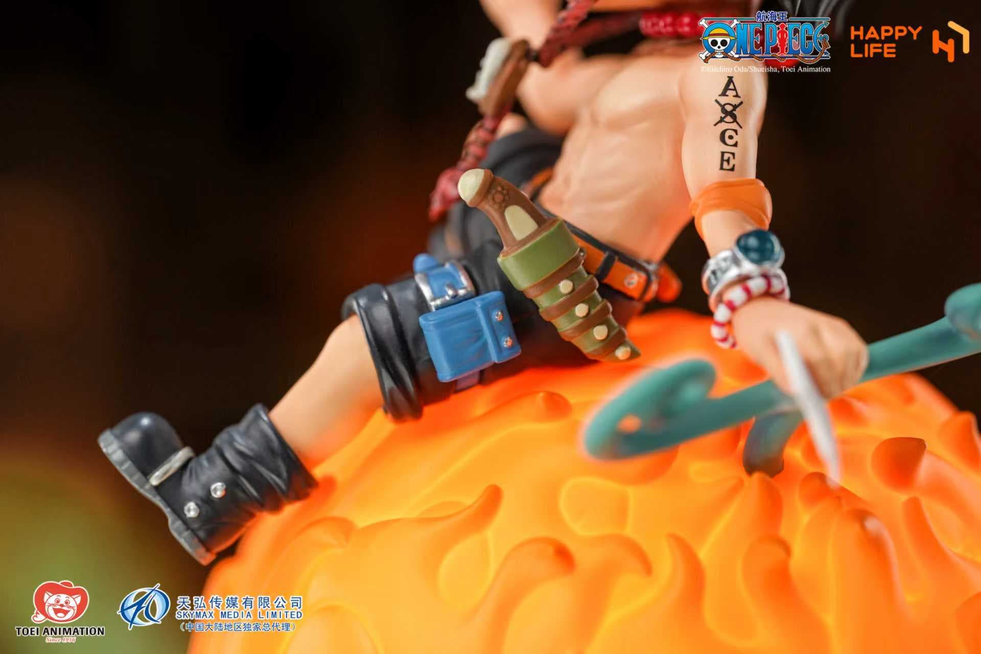 One Piece HAPPY LIFE Studio Ace Night Lamp Licensed 5