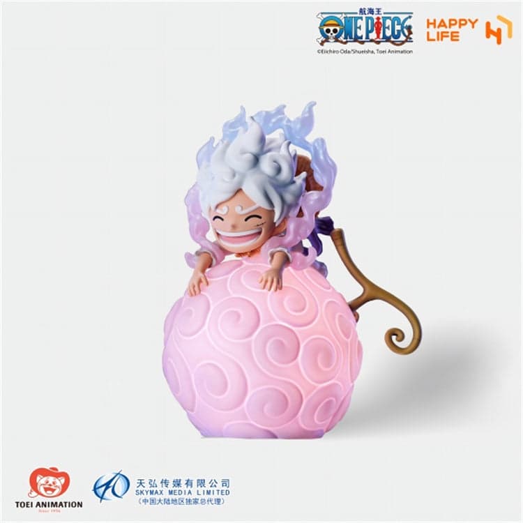 One Piece HAPPY LIFE Studio Luffy Nika Night Lamp Licensed 5